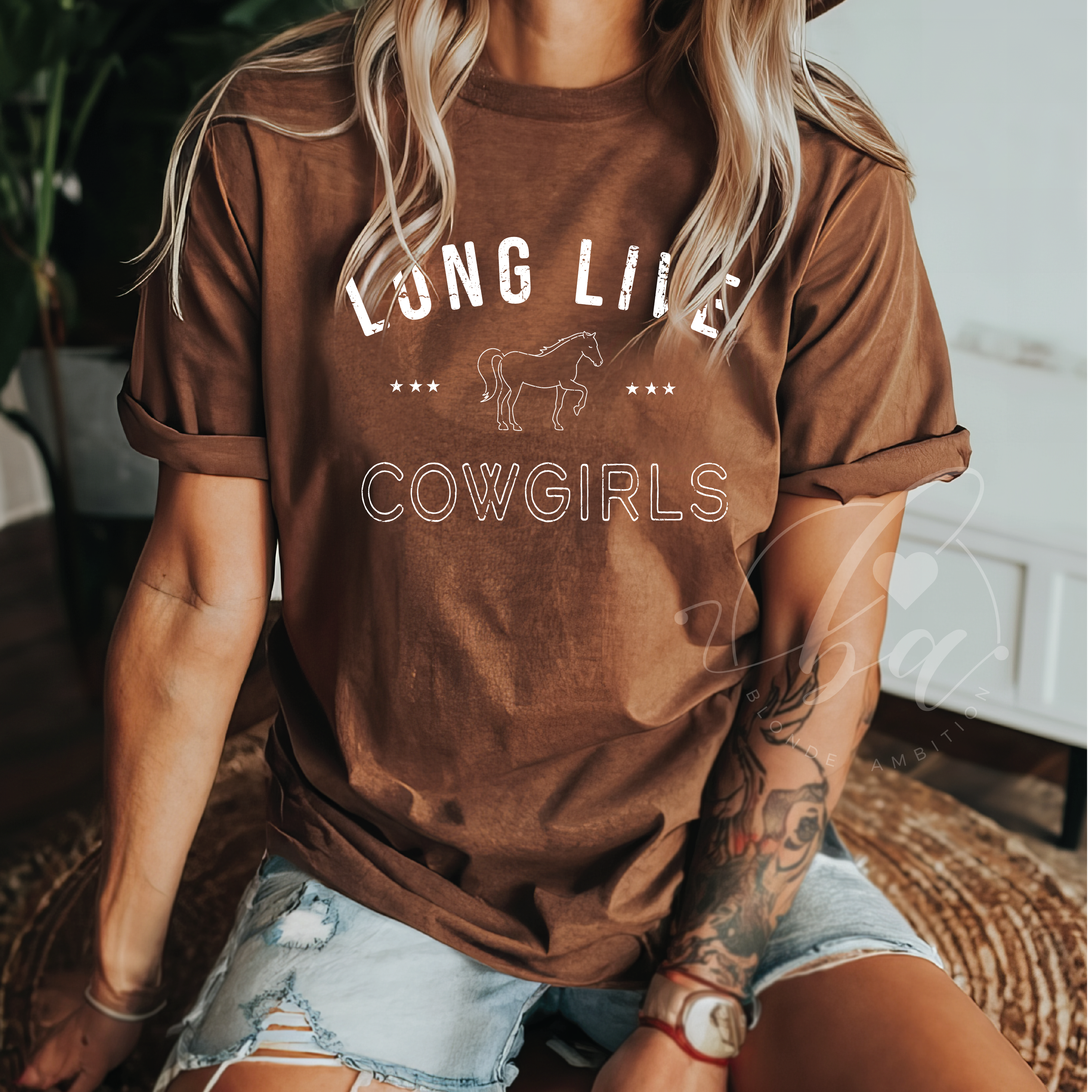 Long Live Cowgirls Tee