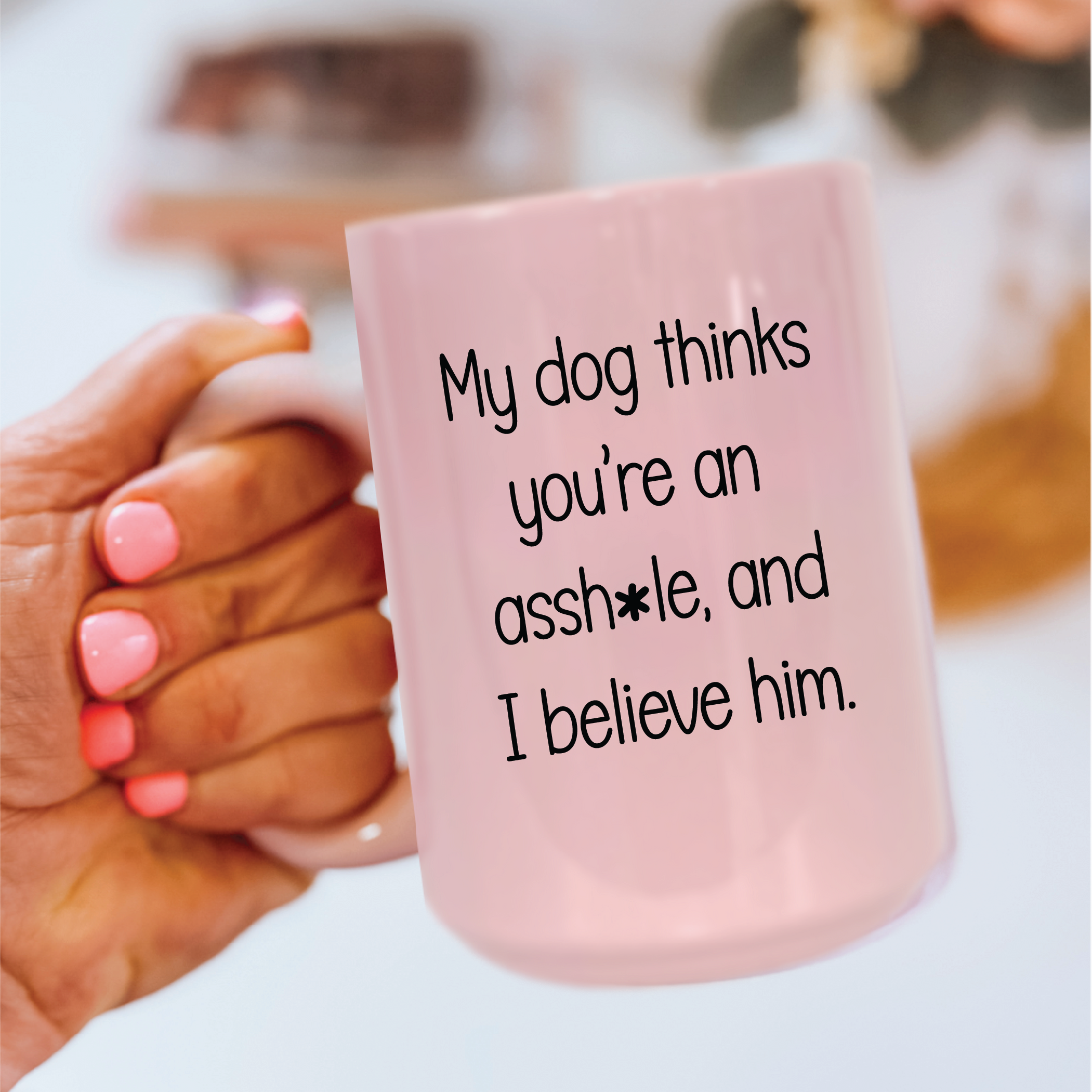My Dog Thinks... 15oz Coffee Mug