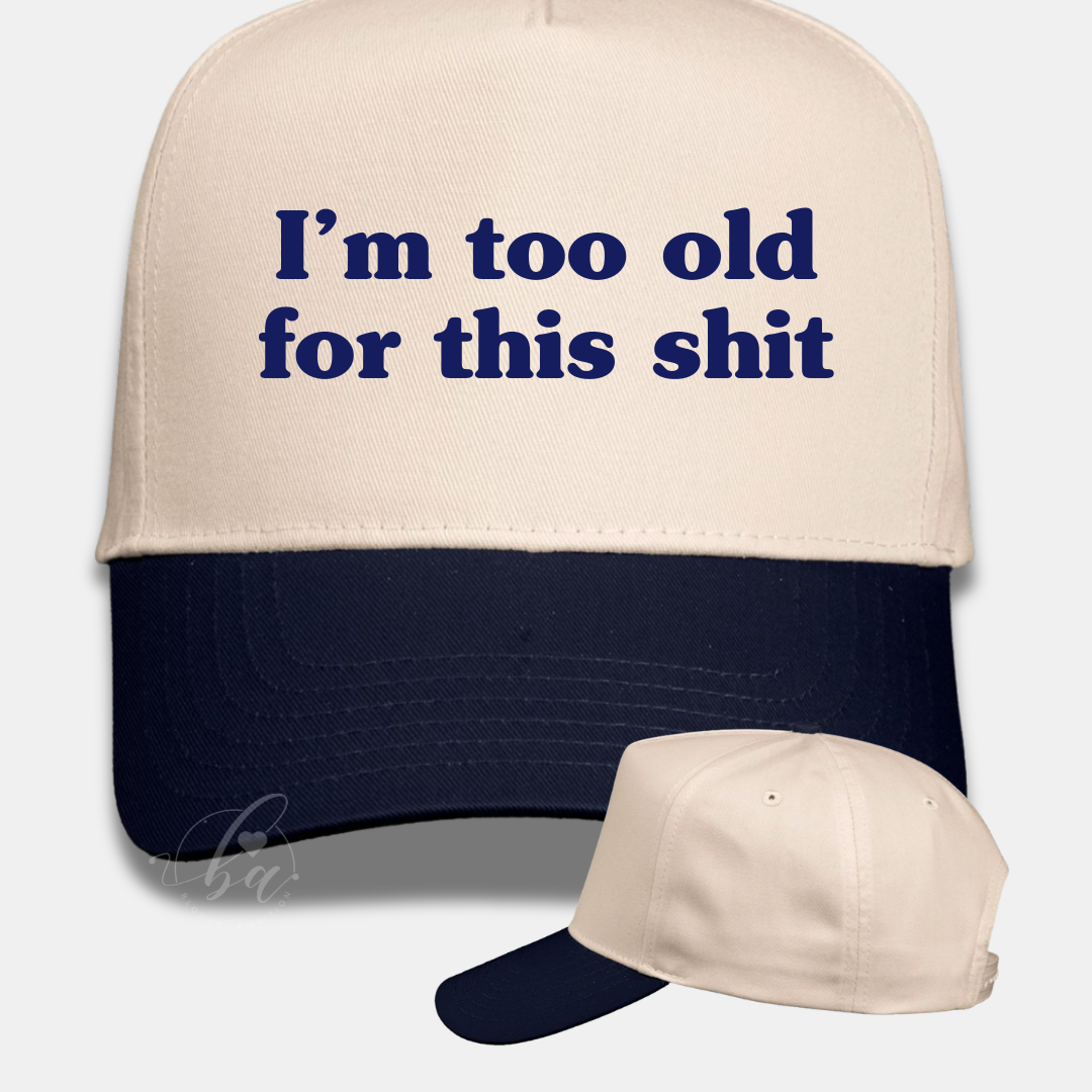 Customizable Embroidered Cap {Read Description!)
