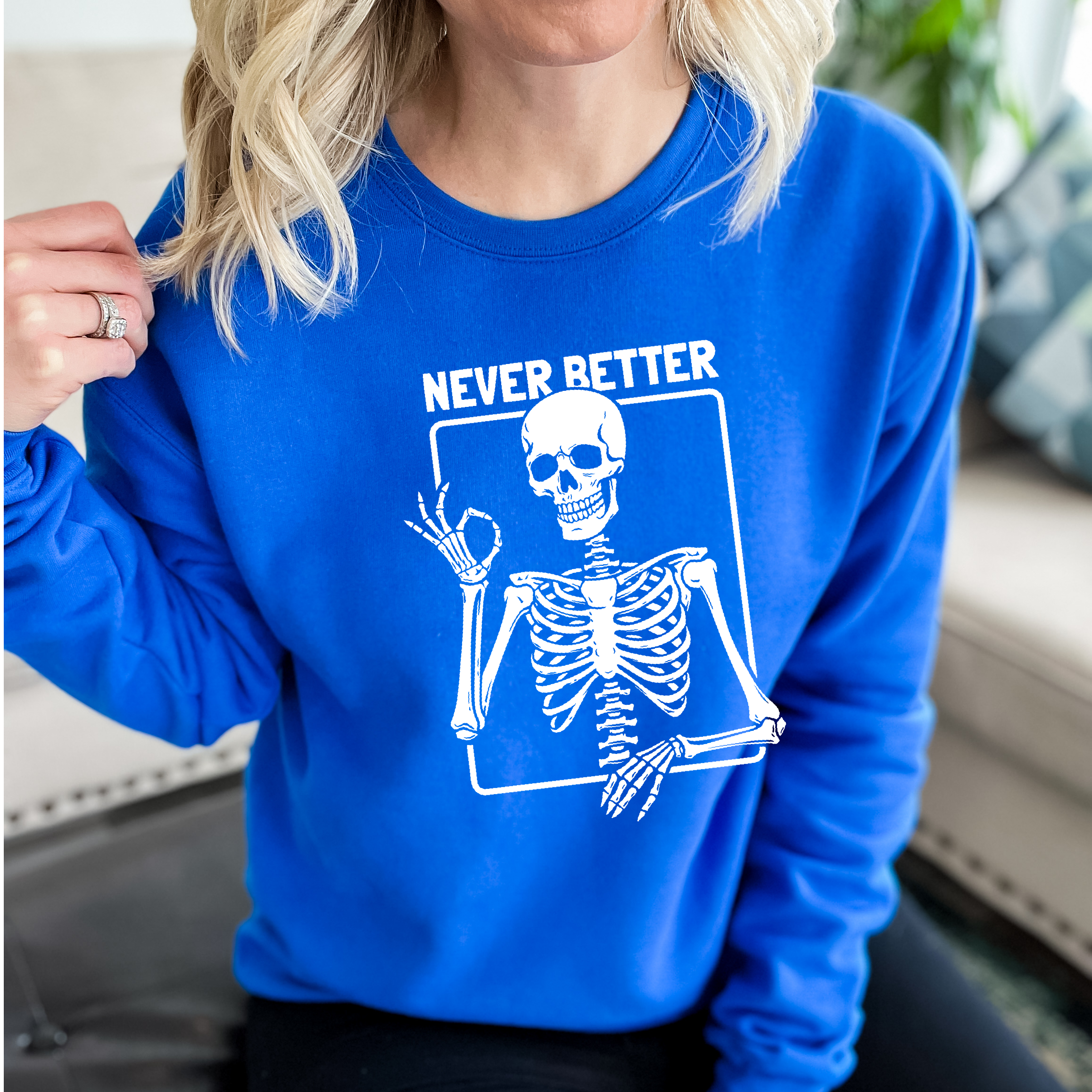 Never Better Cozy Crew Neck Sweater