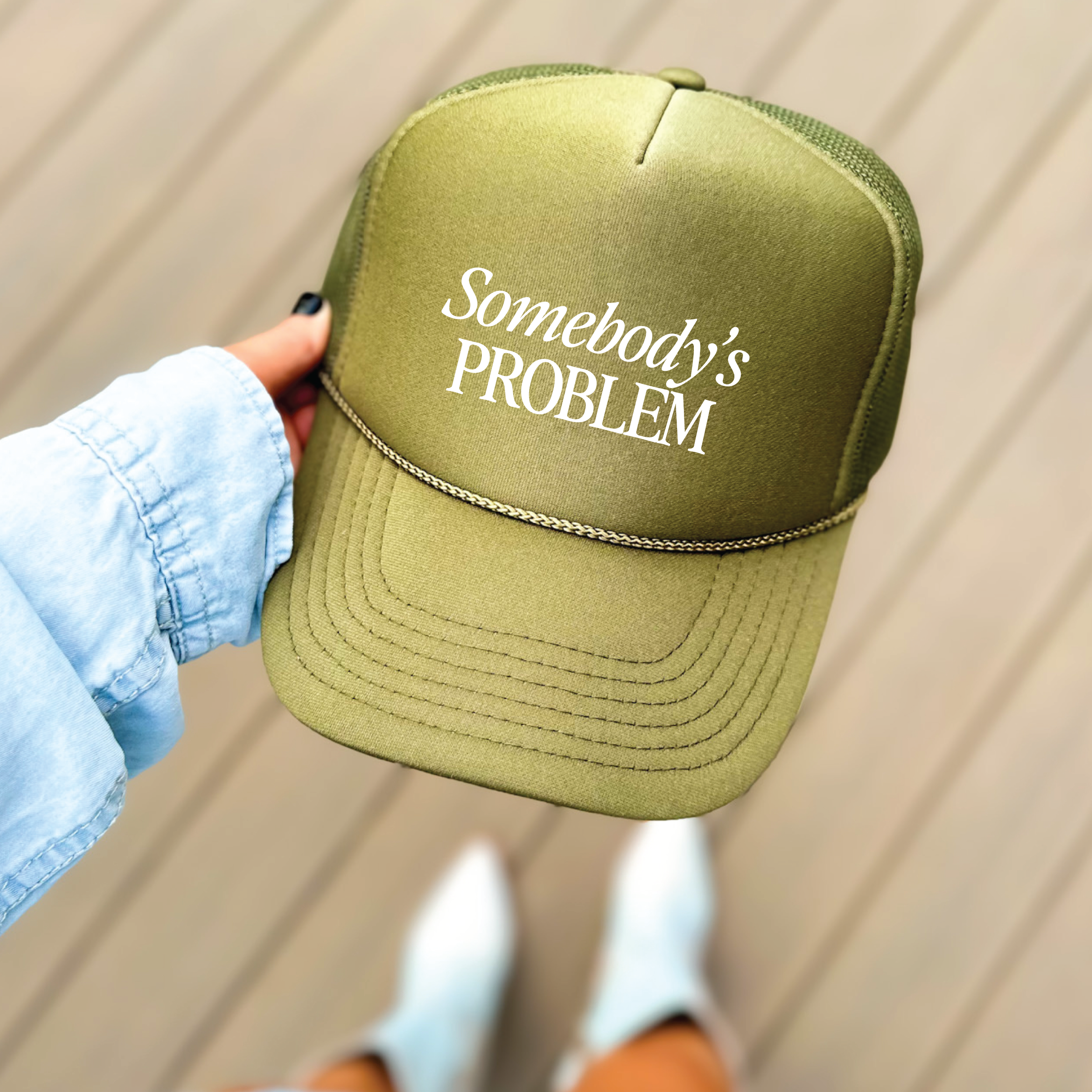 Somebody's Problem Trucker Cap