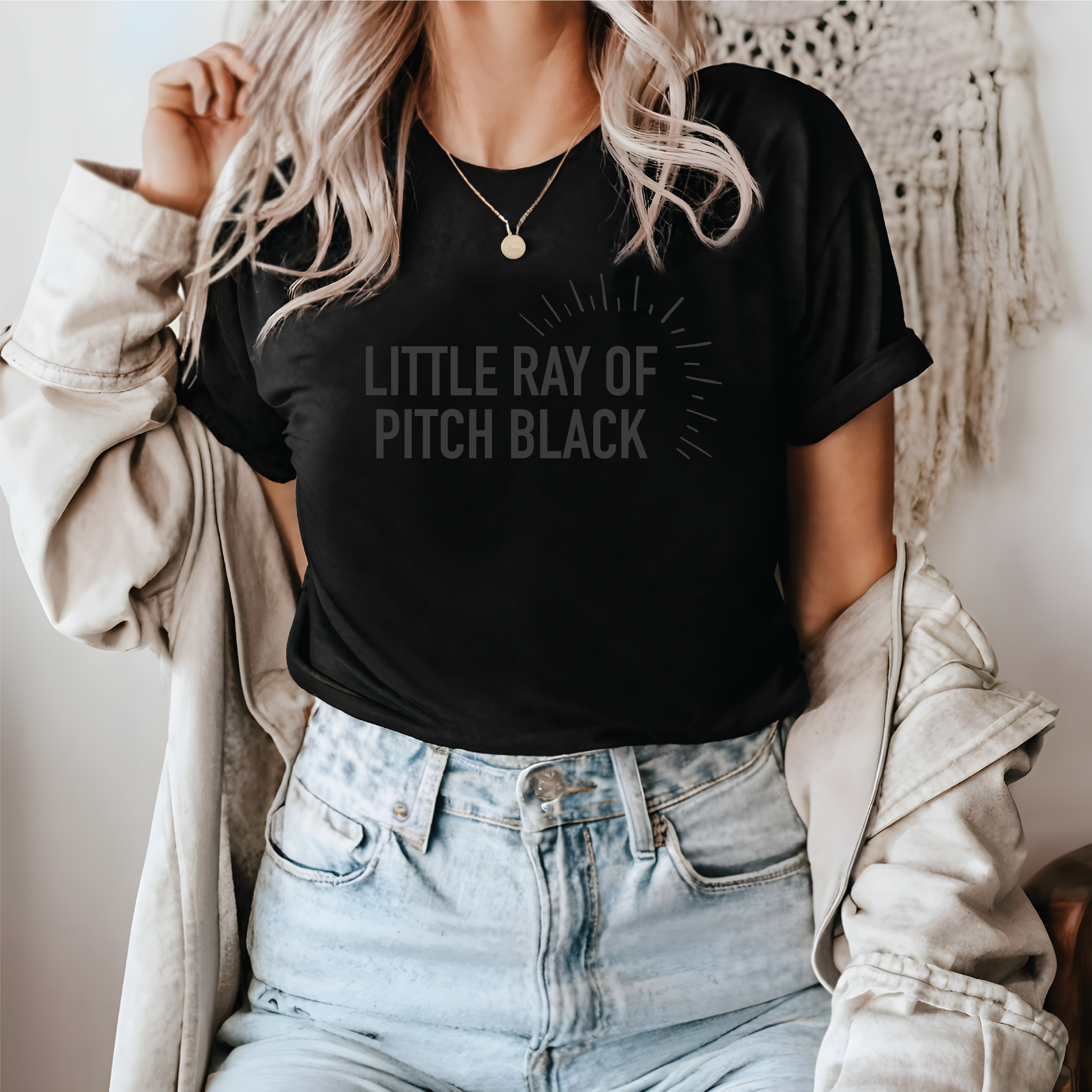 Little Ray of Pitch Black {RAYS} Tee