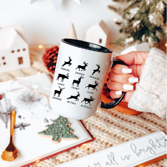 Reindeer 15oz Mug