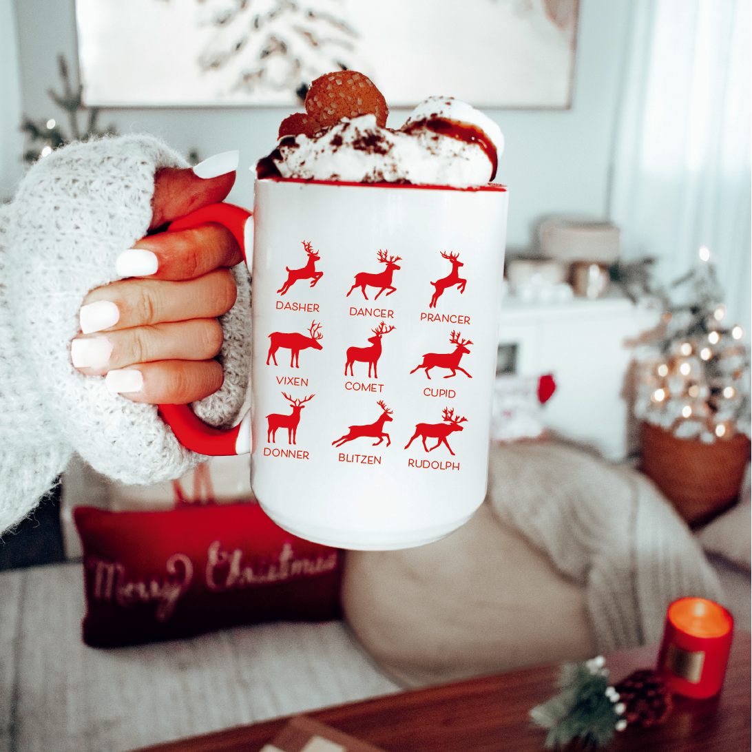 Reindeer 15oz Mug