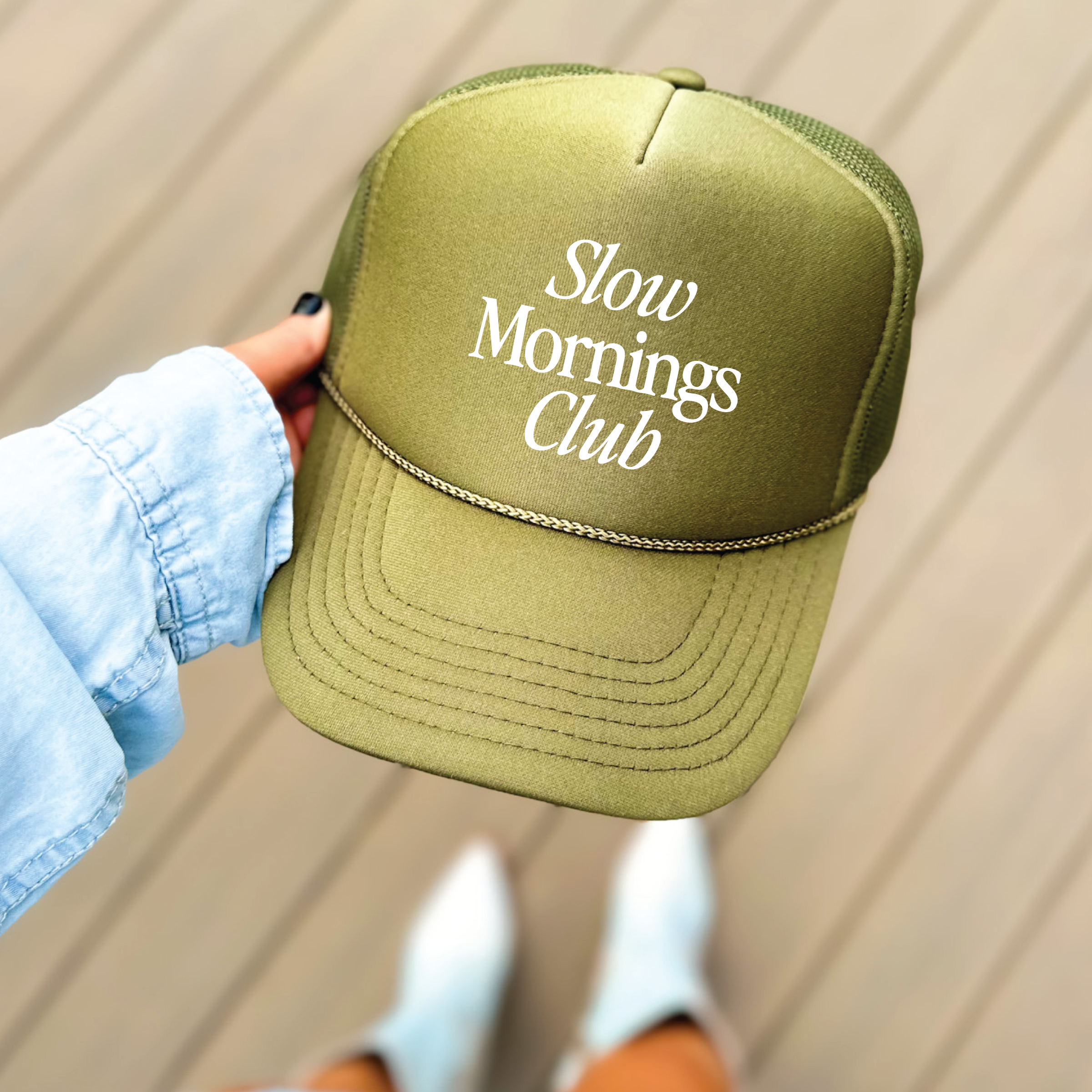 Slow Mornings Club Cap
