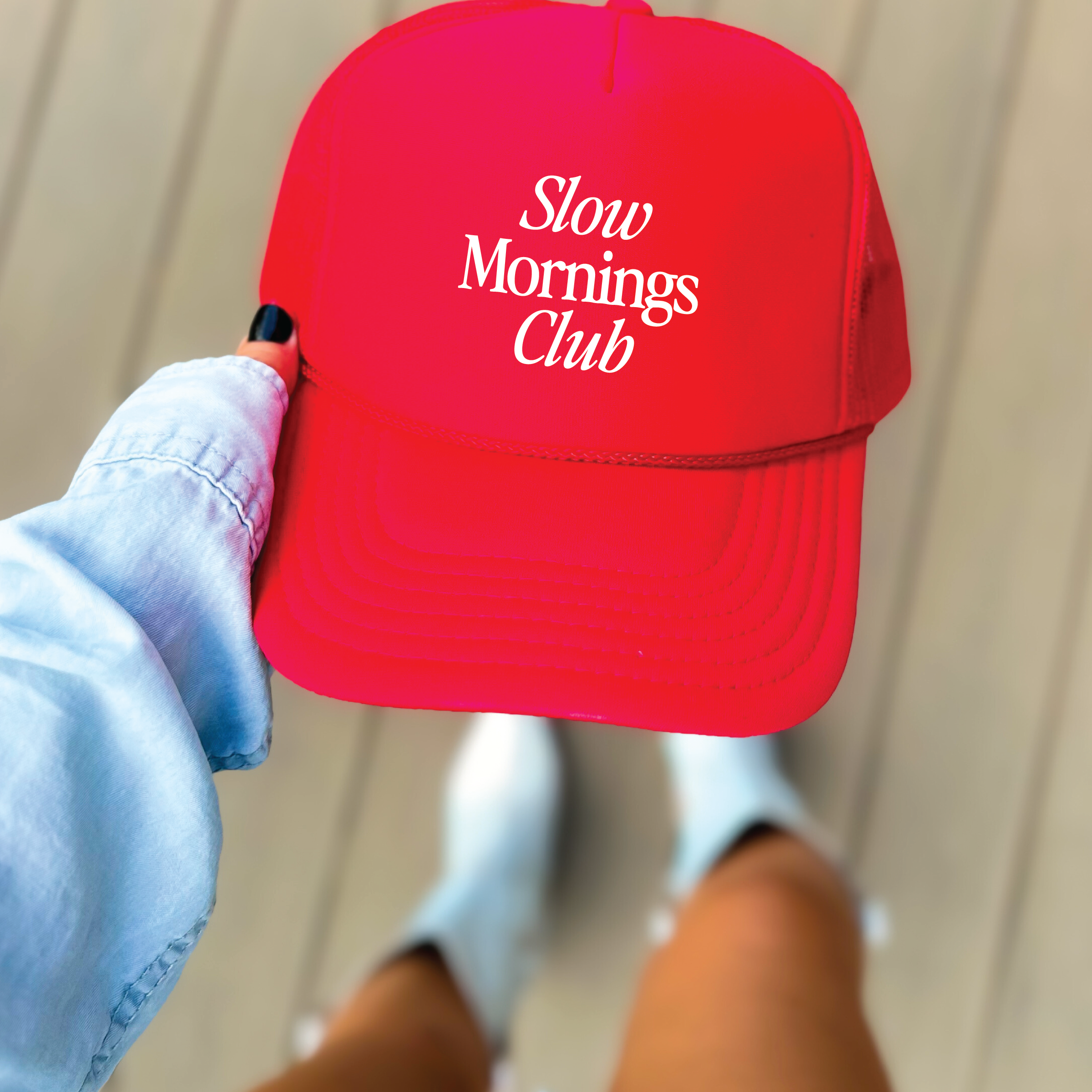 Slow Mornings Club Cap