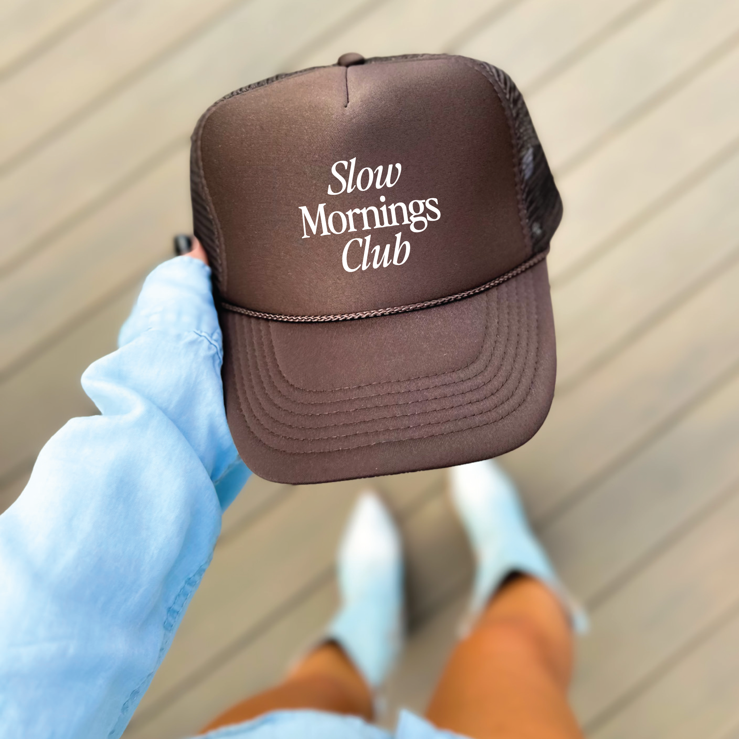Slow Mornings Club Cap