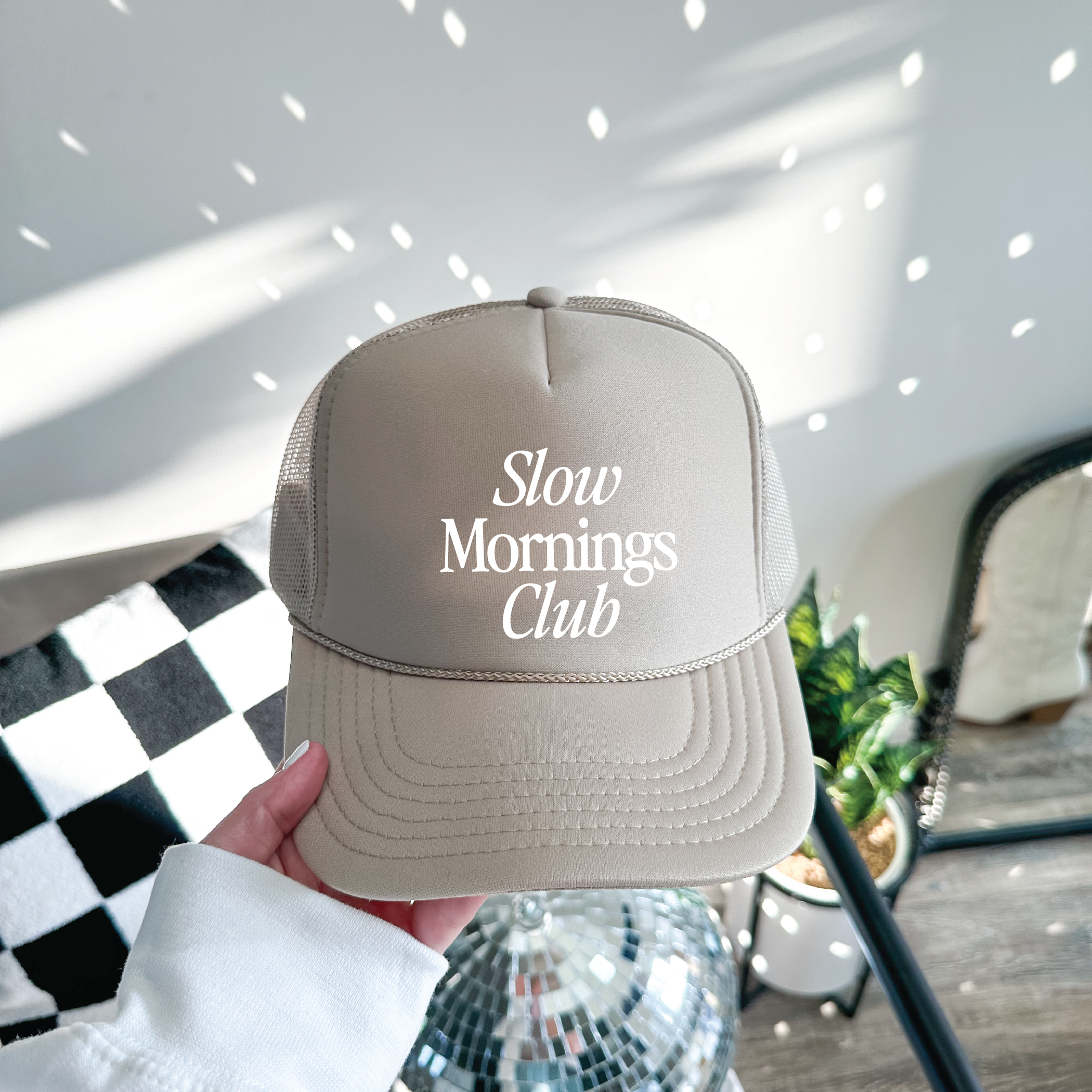 Slow Mornings Club Cap