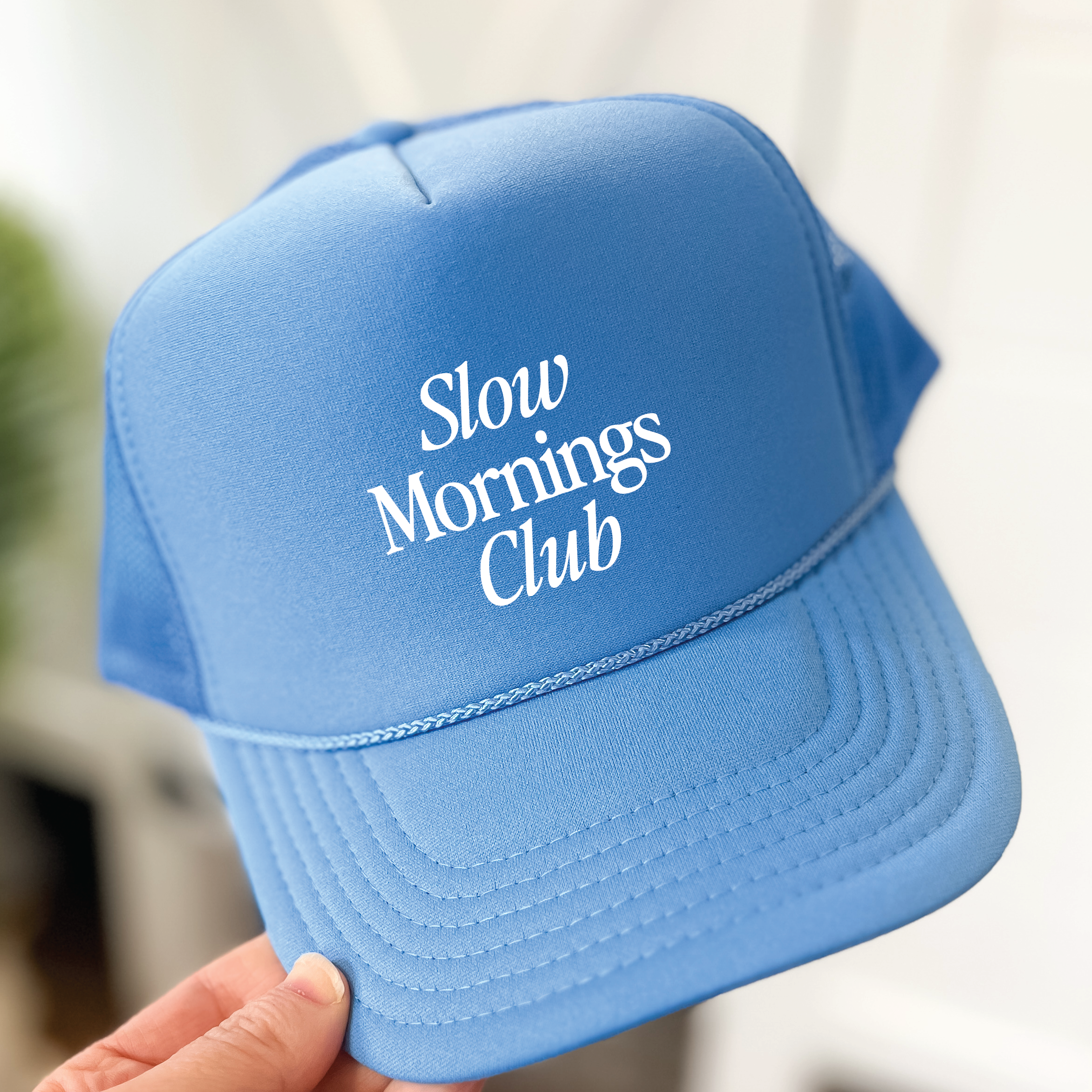 Slow Mornings Club Cap