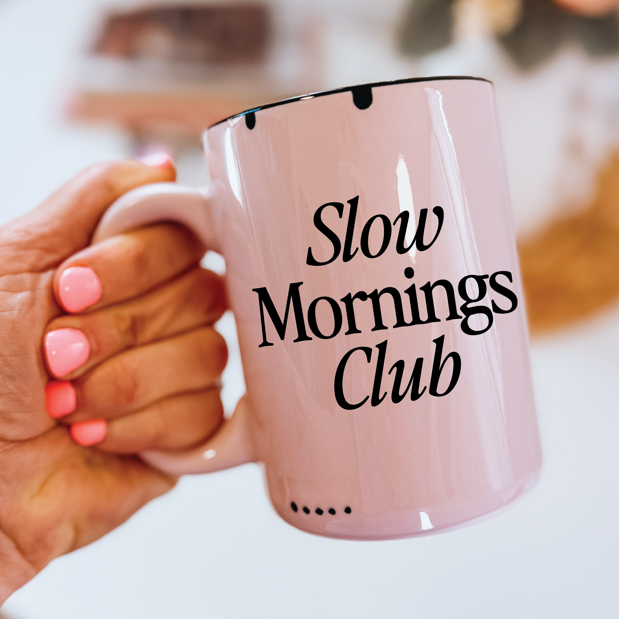Slow Mornings Club 15oz Mug