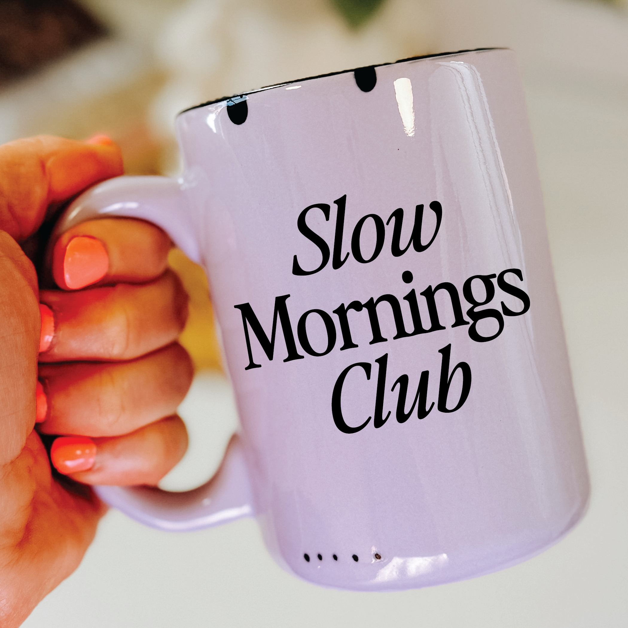 Slow Mornings Club 15oz Mug