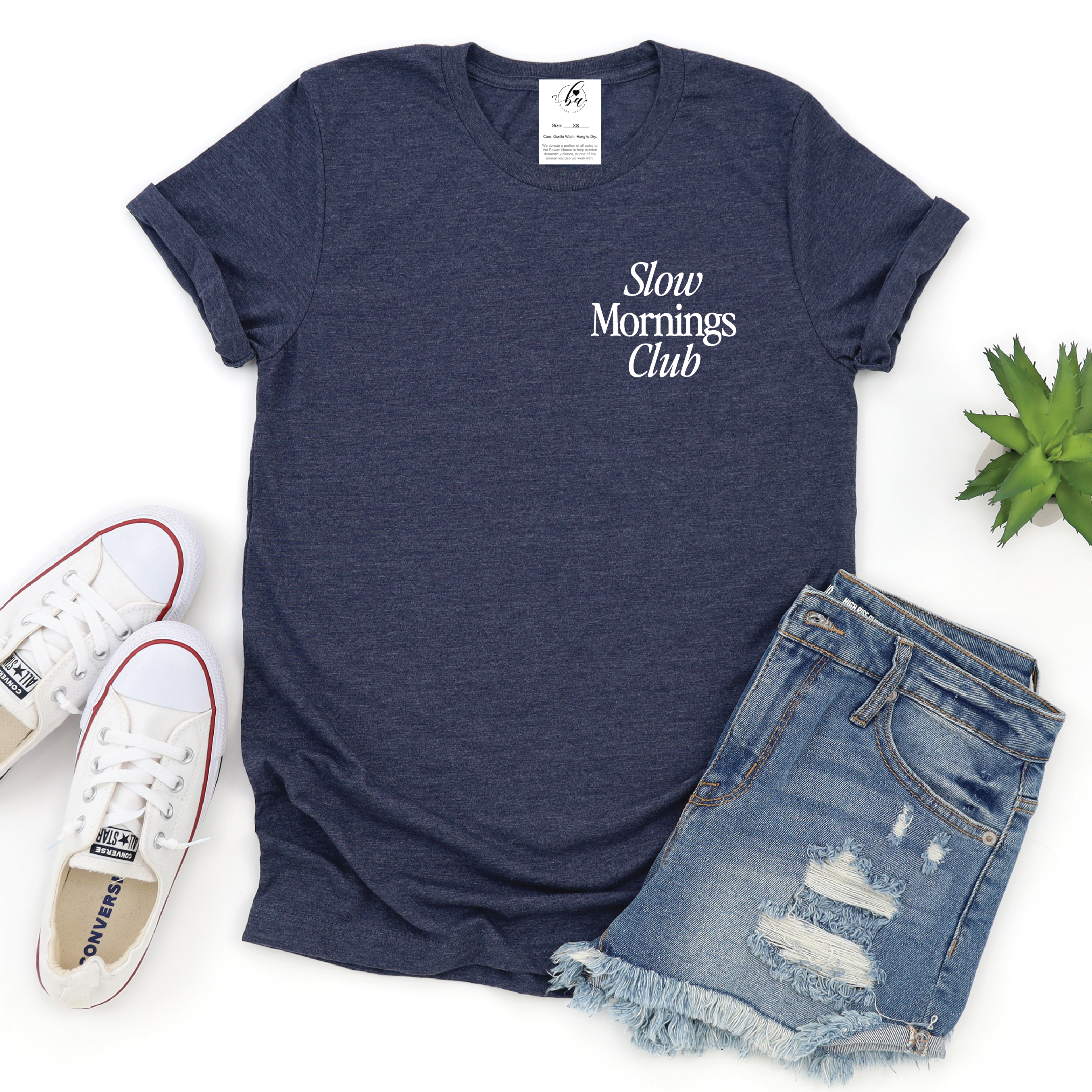 Slow Mornings Club Tee