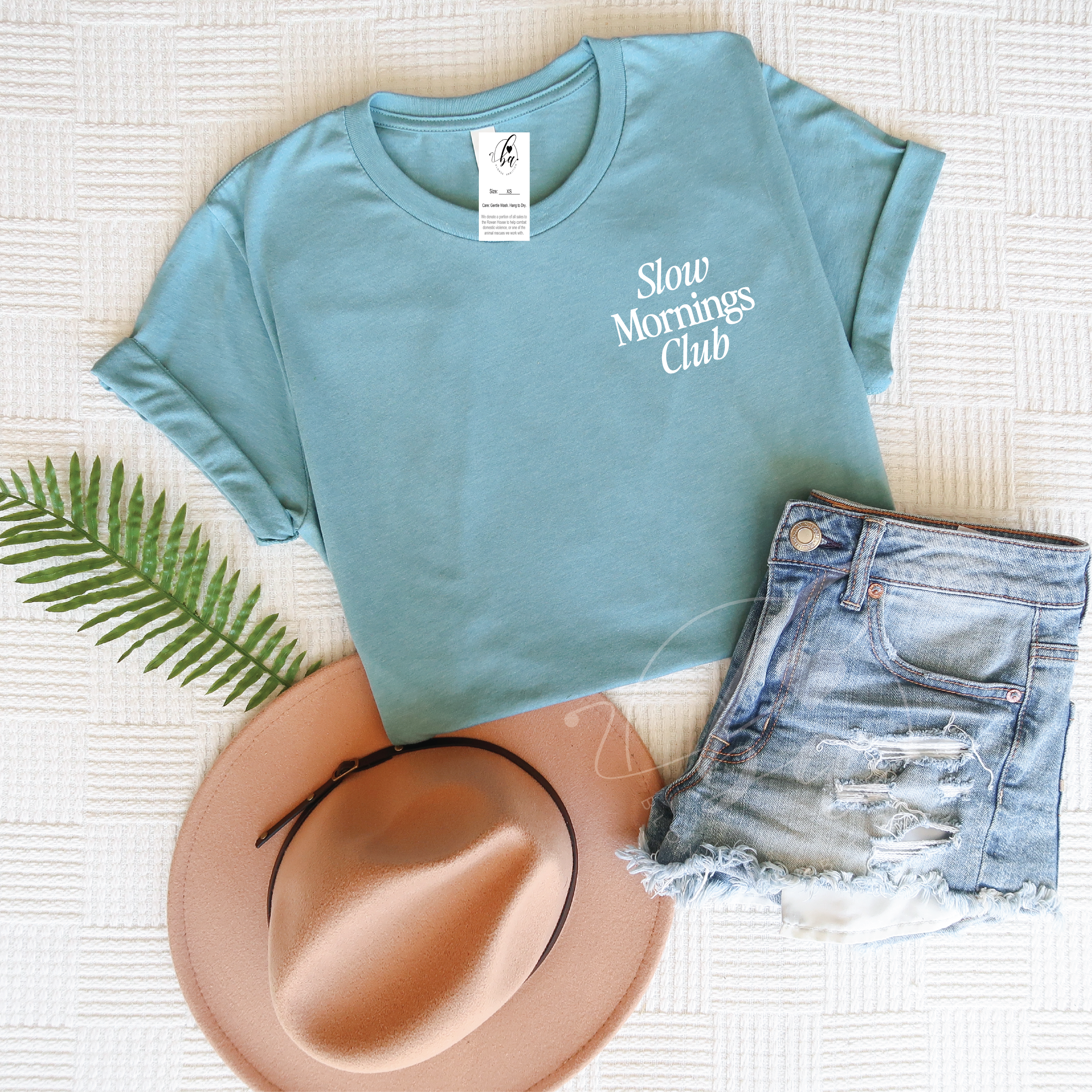 Slow Mornings Club Tee