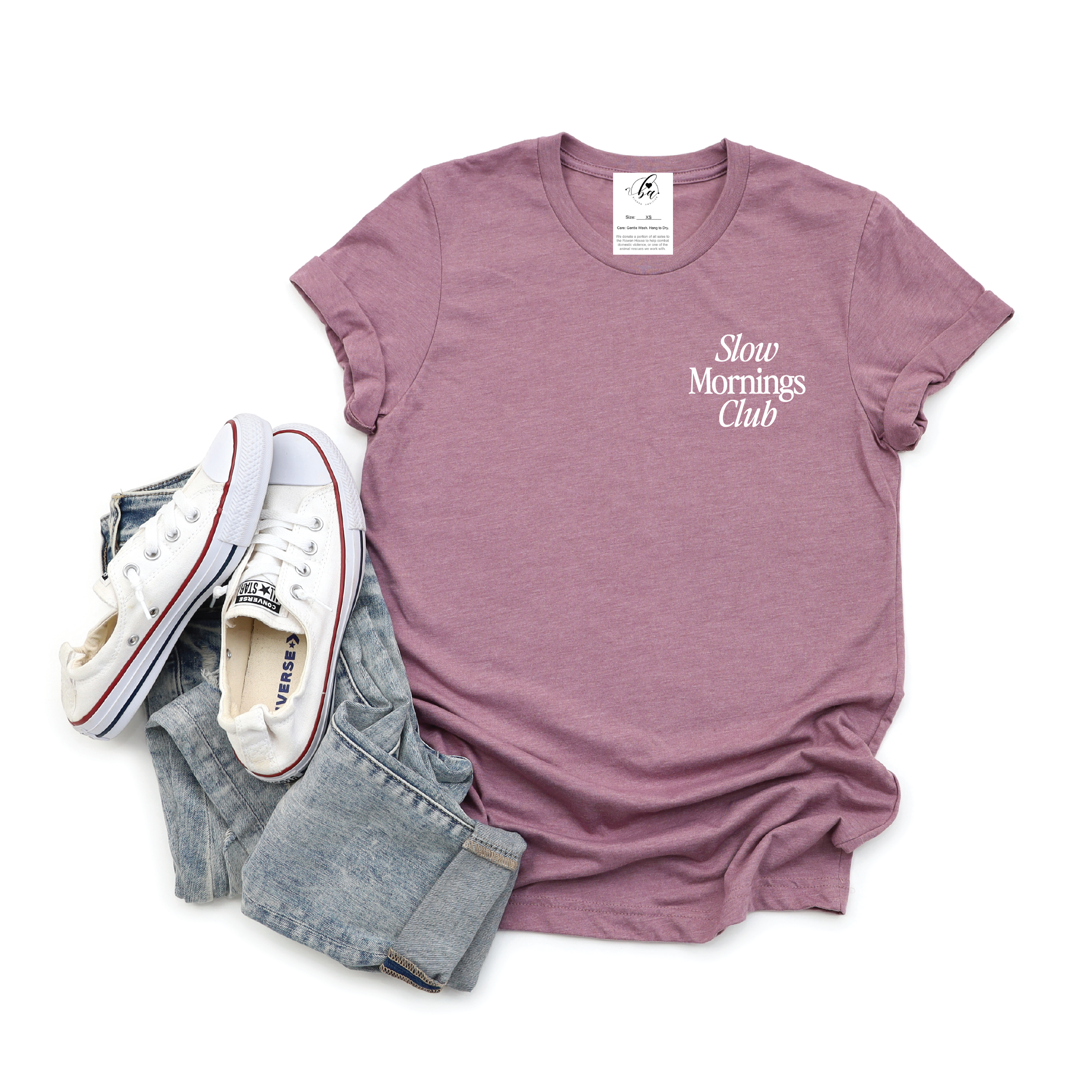 Slow Mornings Club Tee