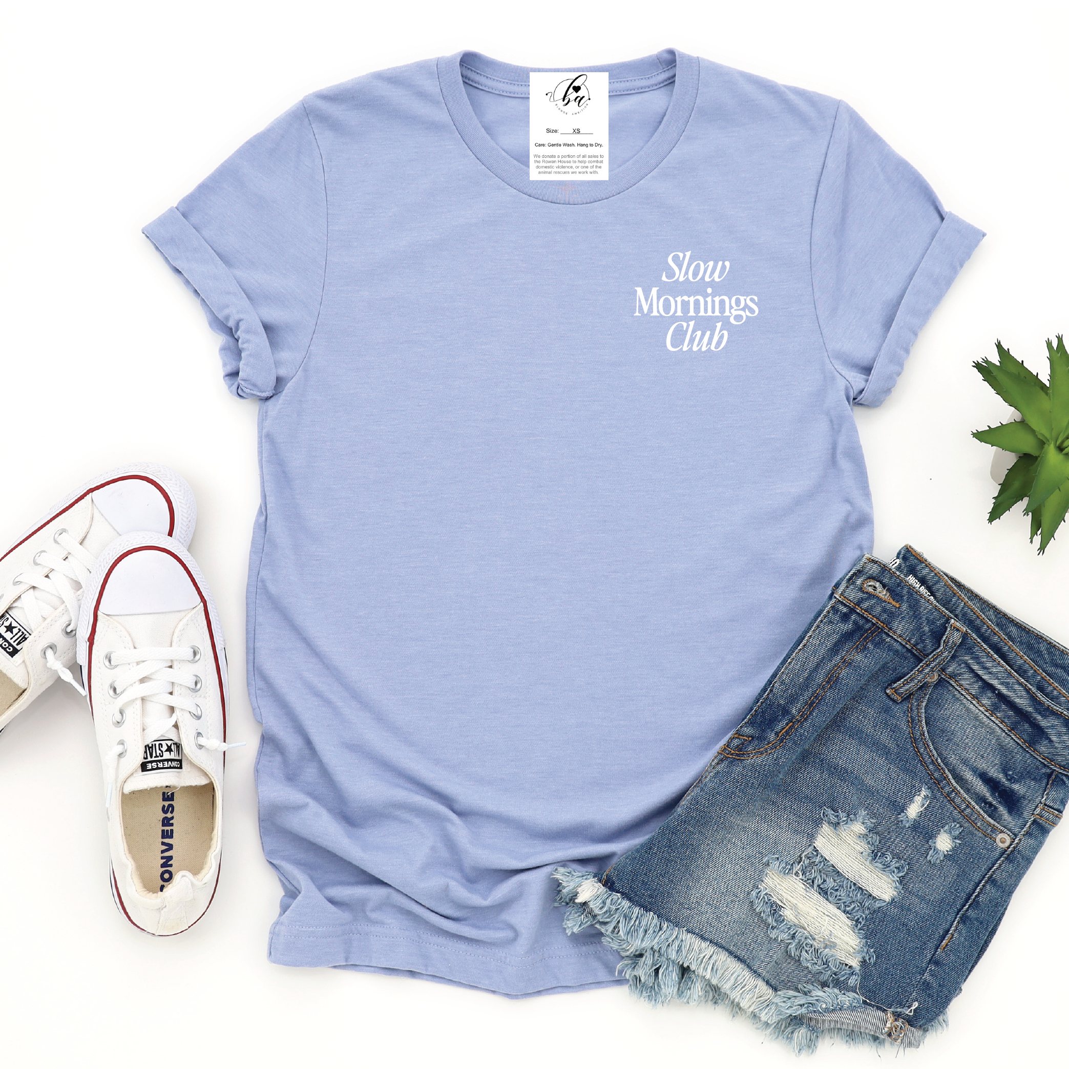Slow Mornings Club Tee