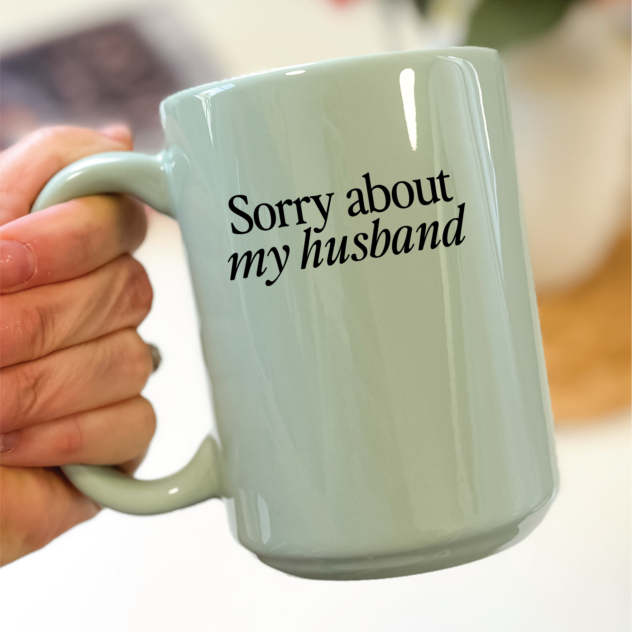 Sorry about my Husband 15oz Mug