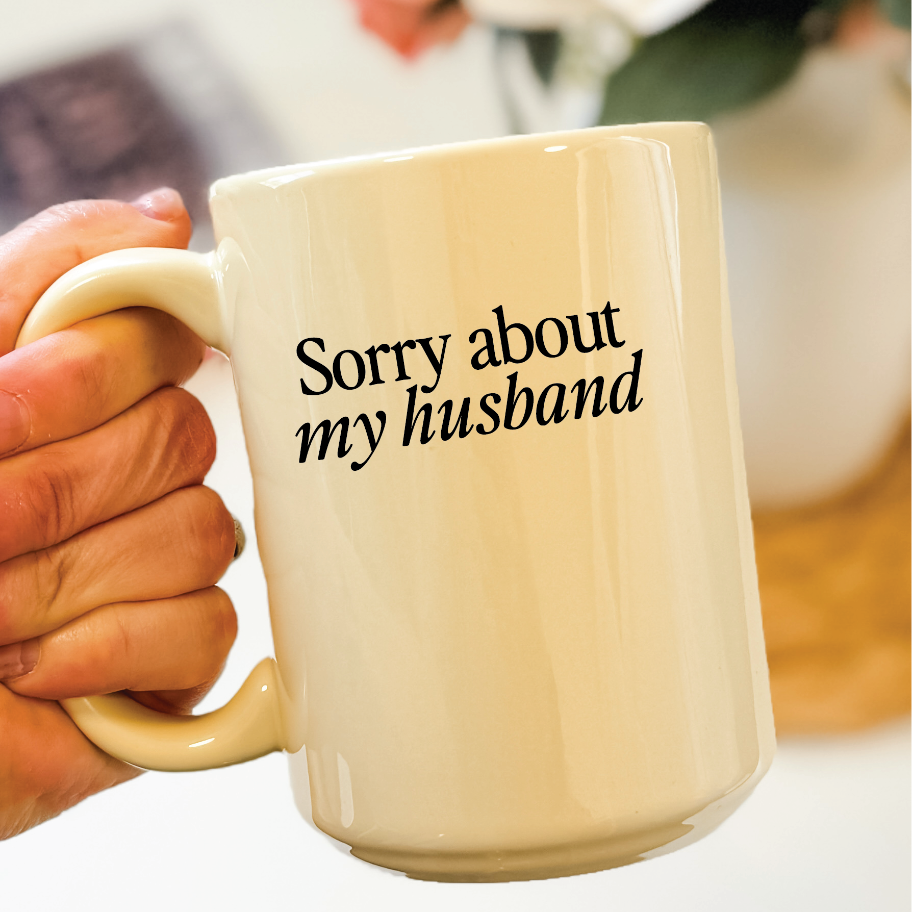 Sorry about my Husband 15oz Mug