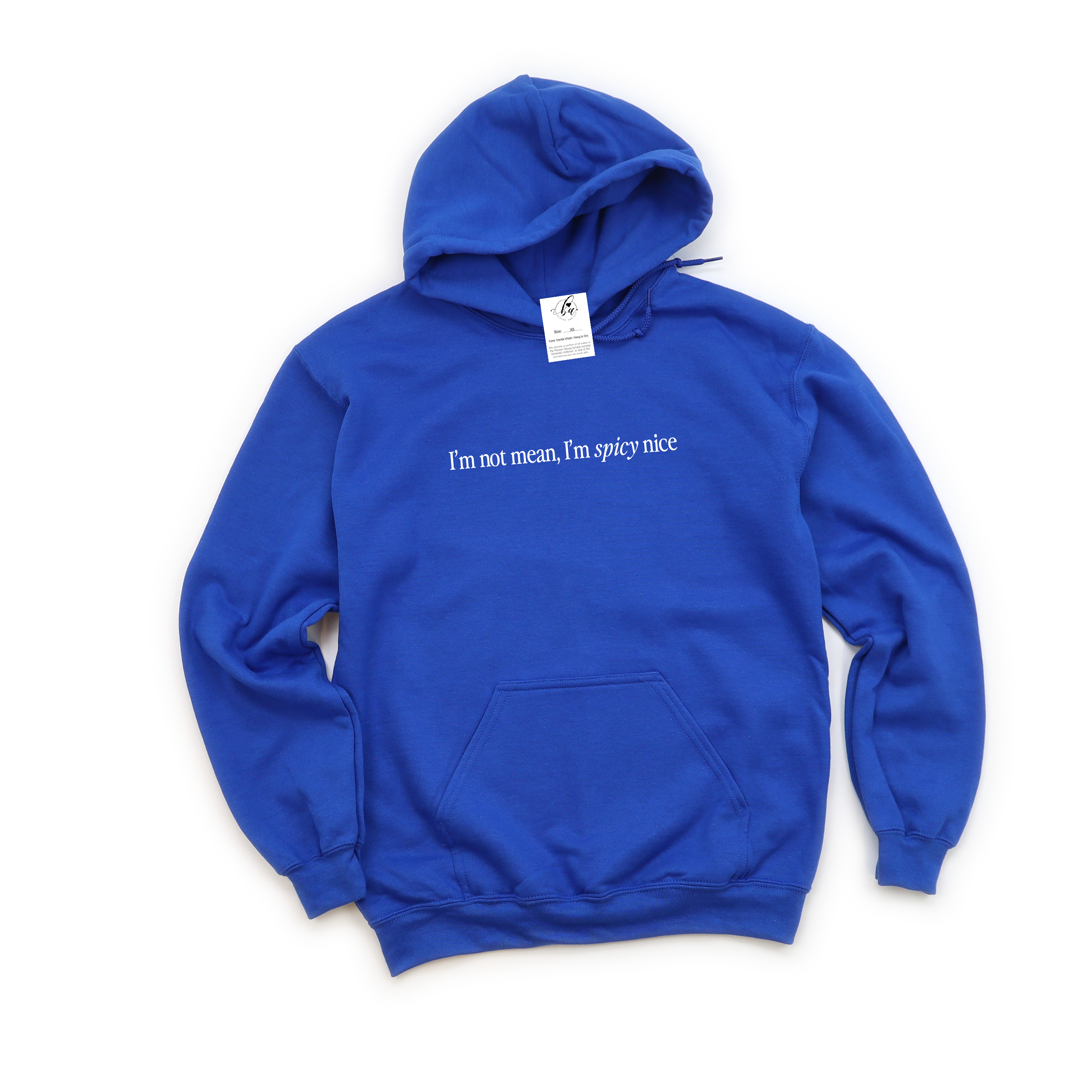 I'm not mean, I'm spicy nice Cozy HOODIE