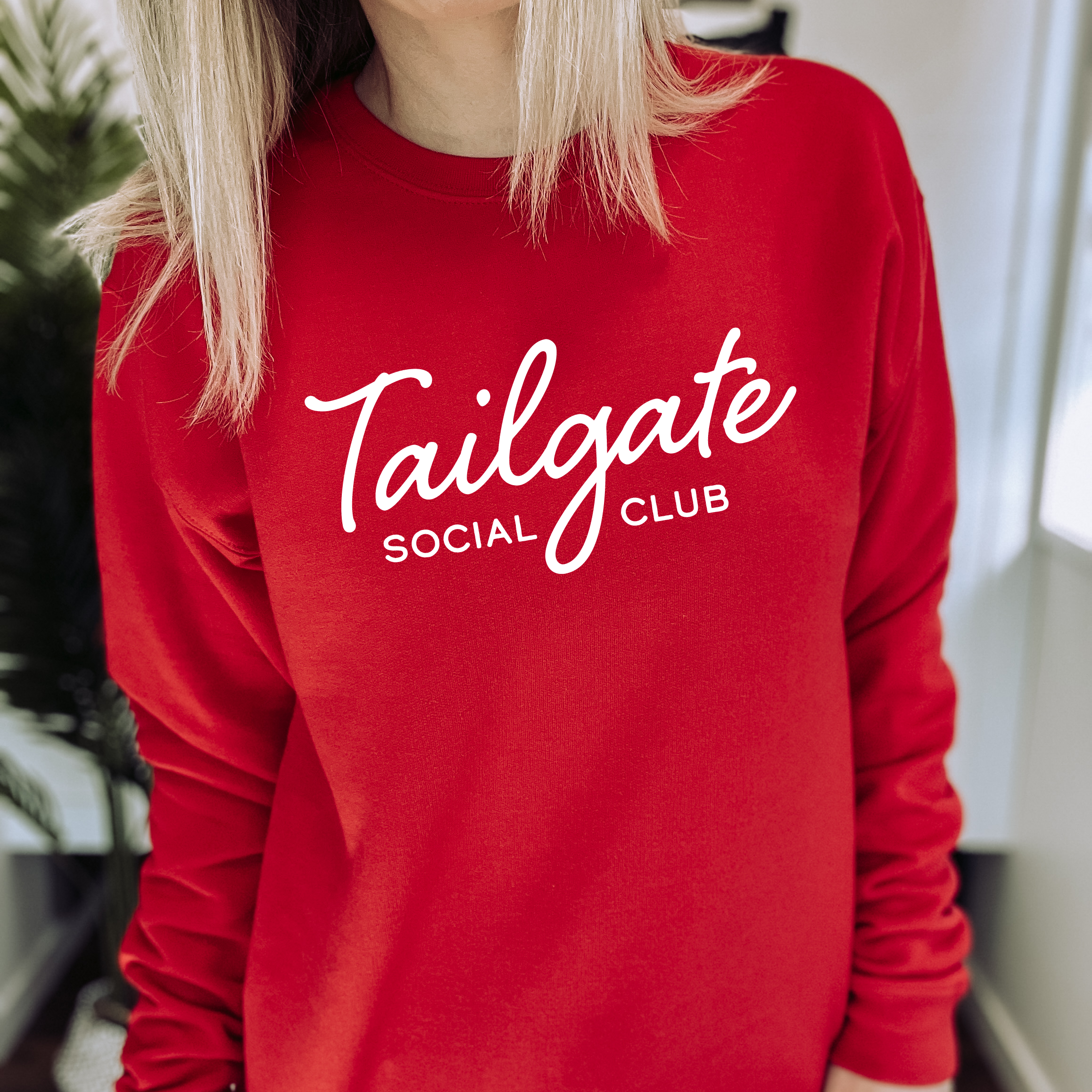 Tailgate Social Club Cozy Crew Neck Sweater