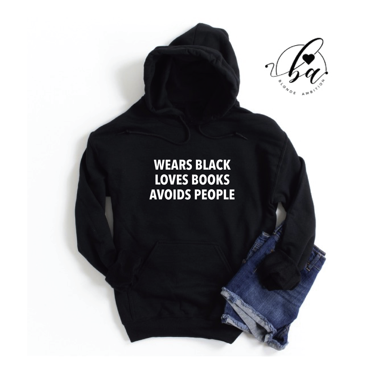Love that black hoodie outlet