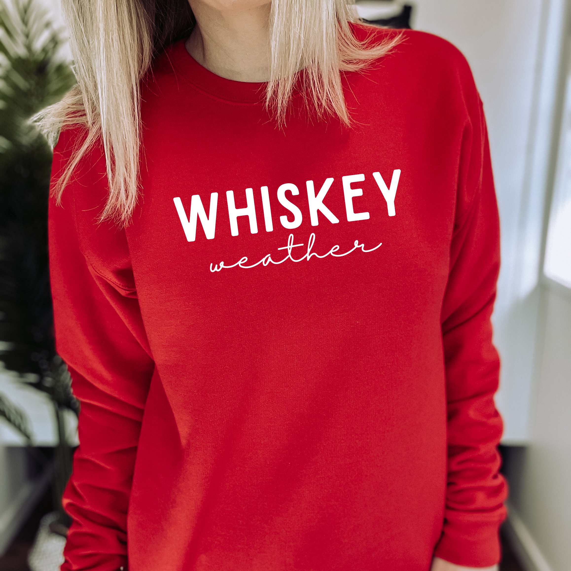 Whiskey Weather Cozy Crew Neck Sweater