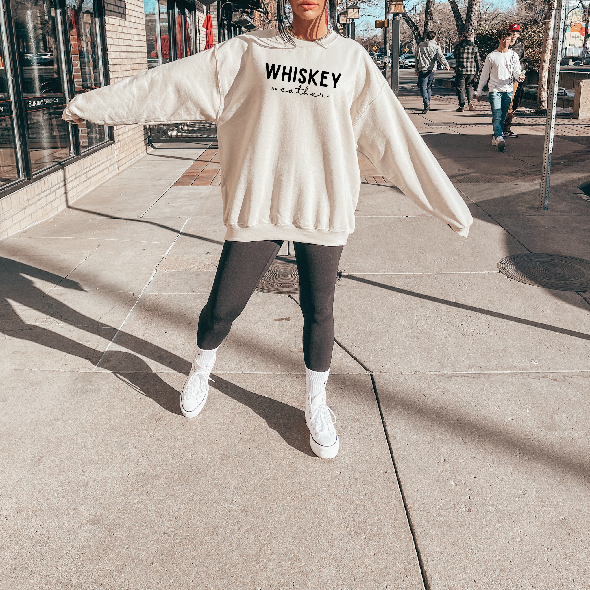 Whiskey Weather Classic Crew Neck Sweater