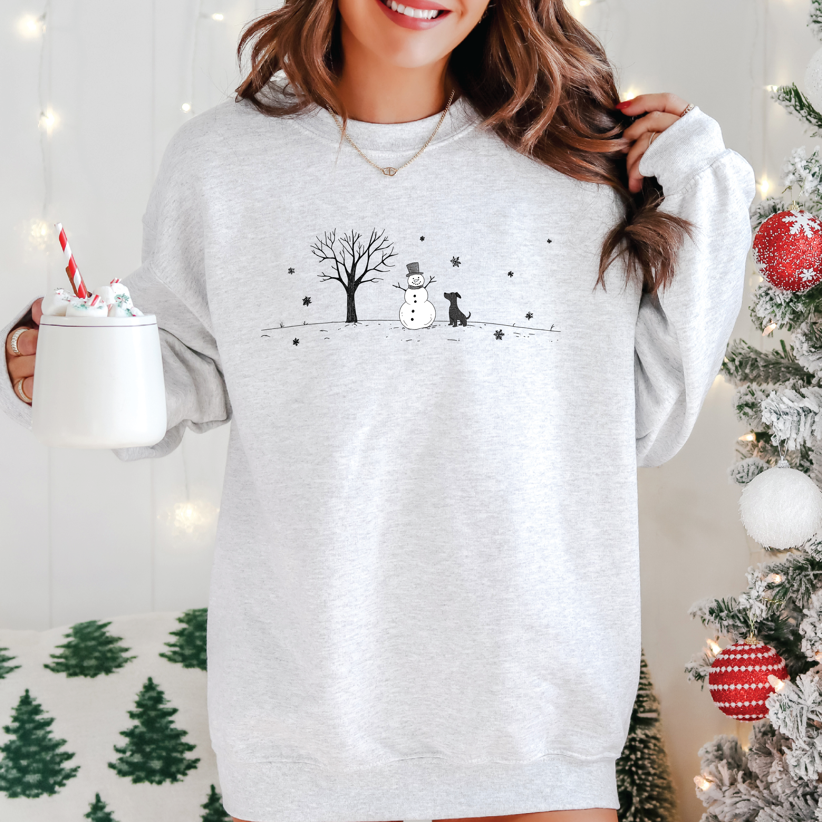 Winter Wonderland Classic Crew Neck Sweater