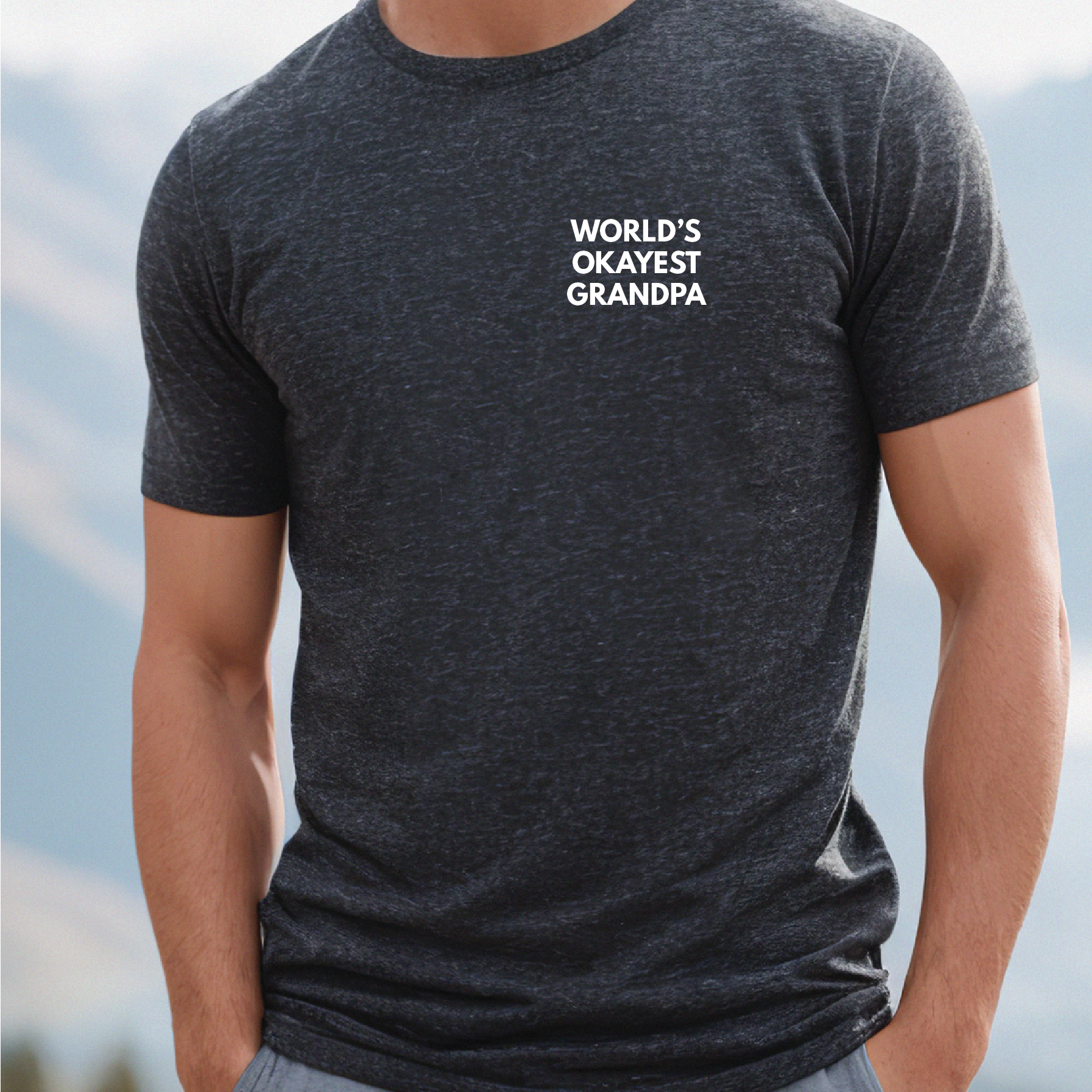 World's Okayest Grandpa Tee