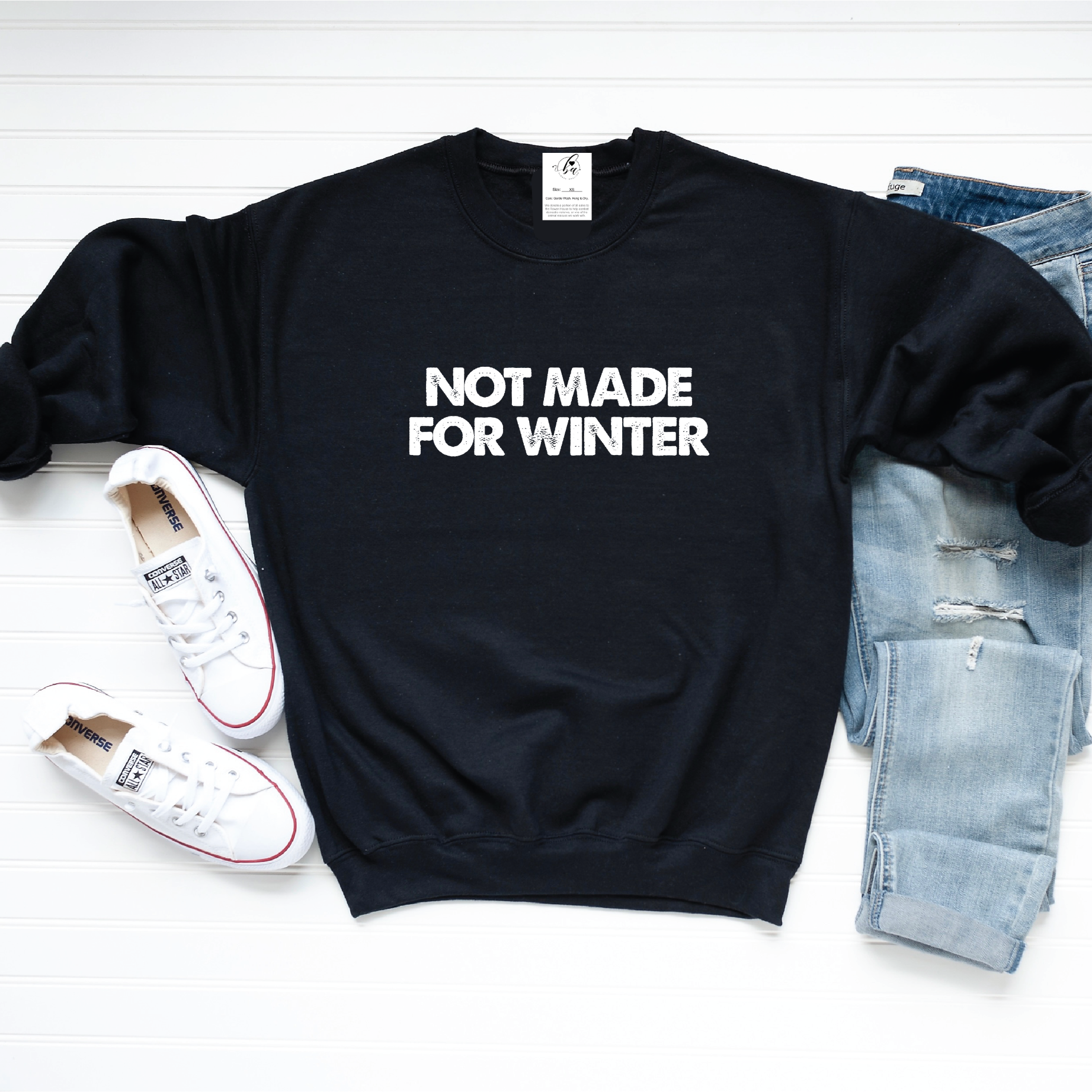 Not Made For Winter Cozy Crew Neck