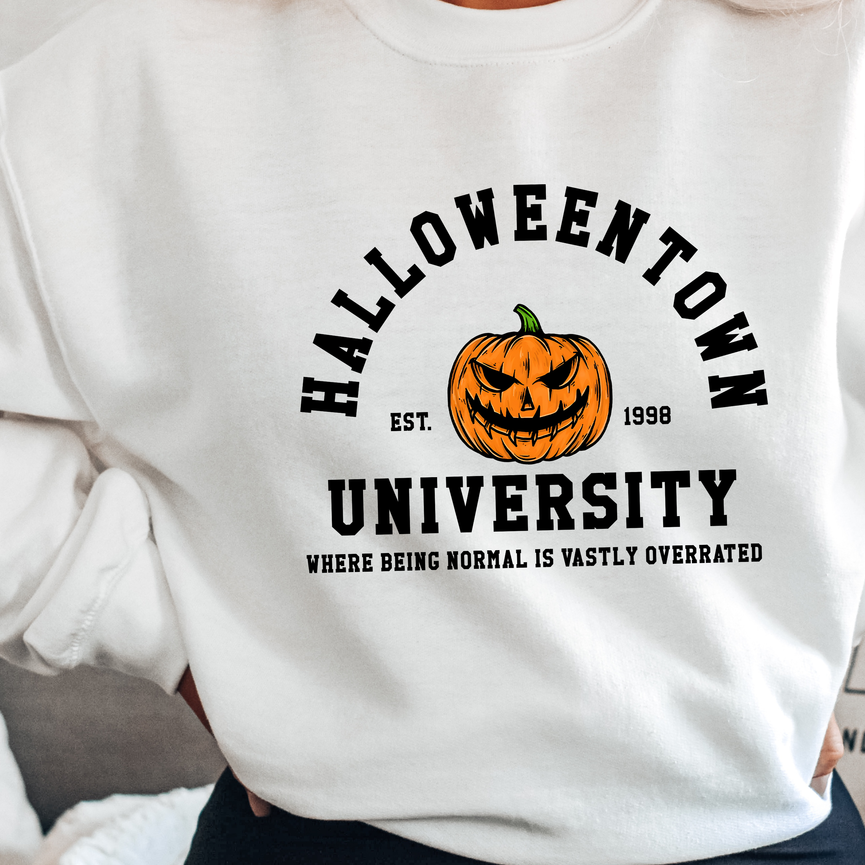 Halloweentown University Classic Crew Neck Sweater