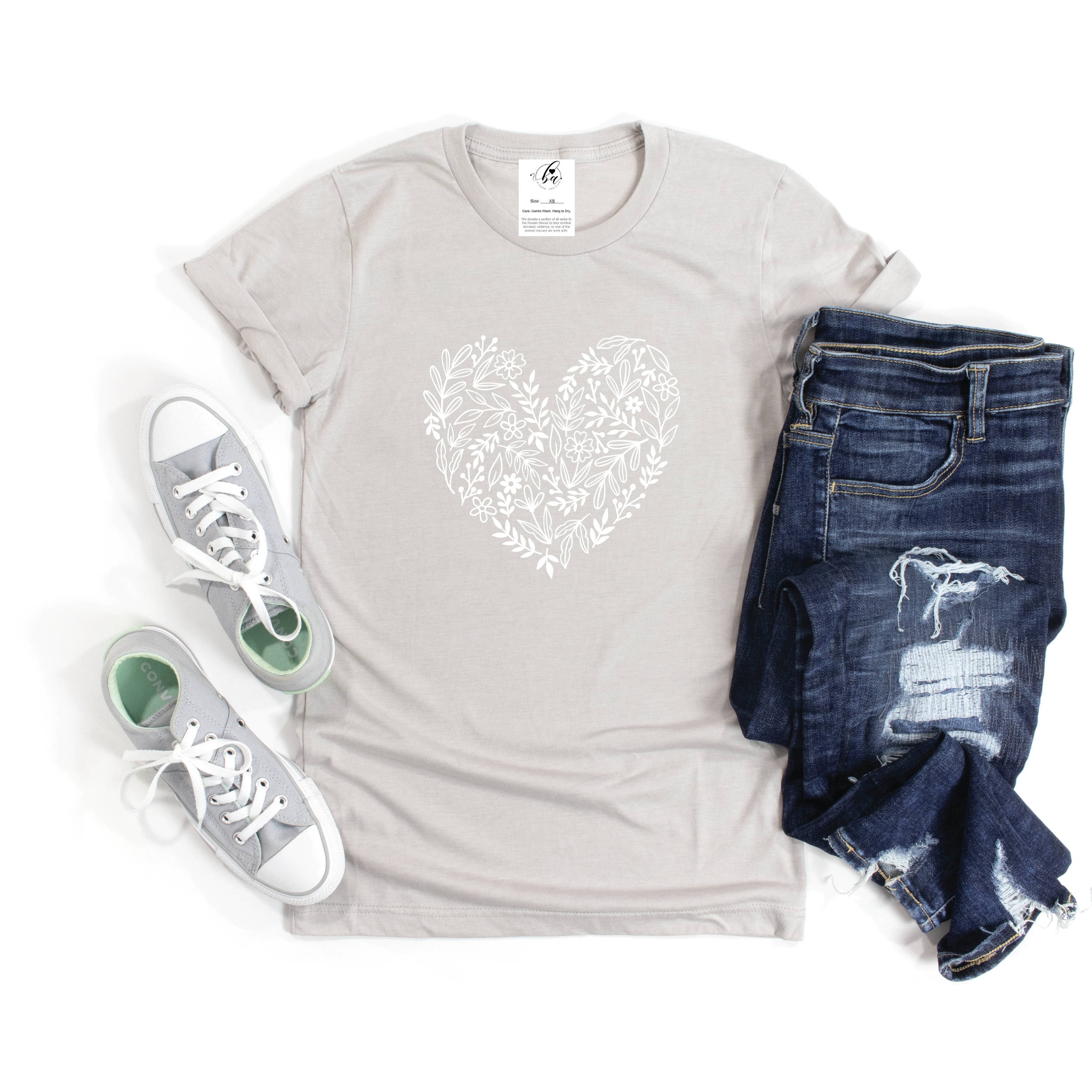 Blooming Heart Tee