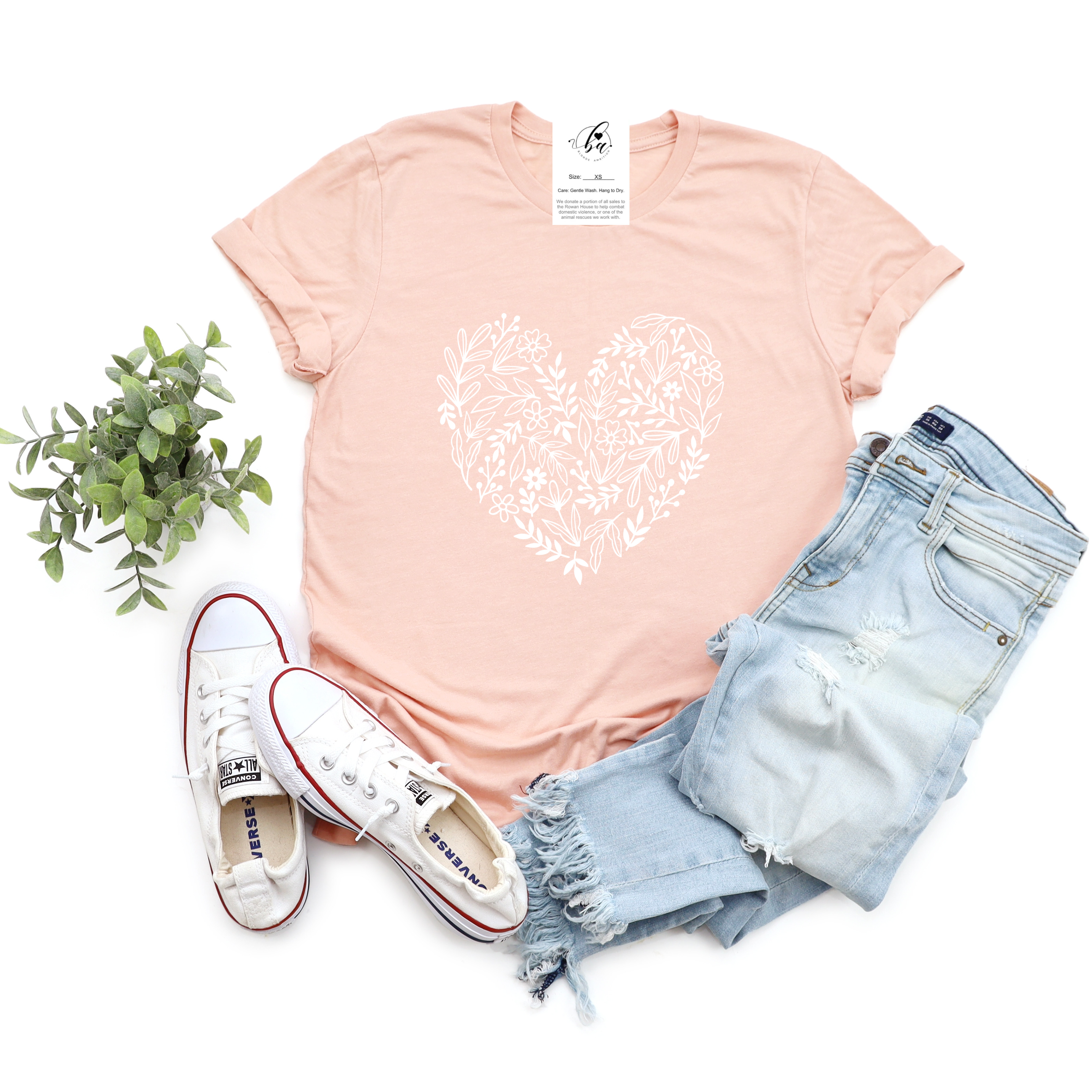 Blooming Heart Tee