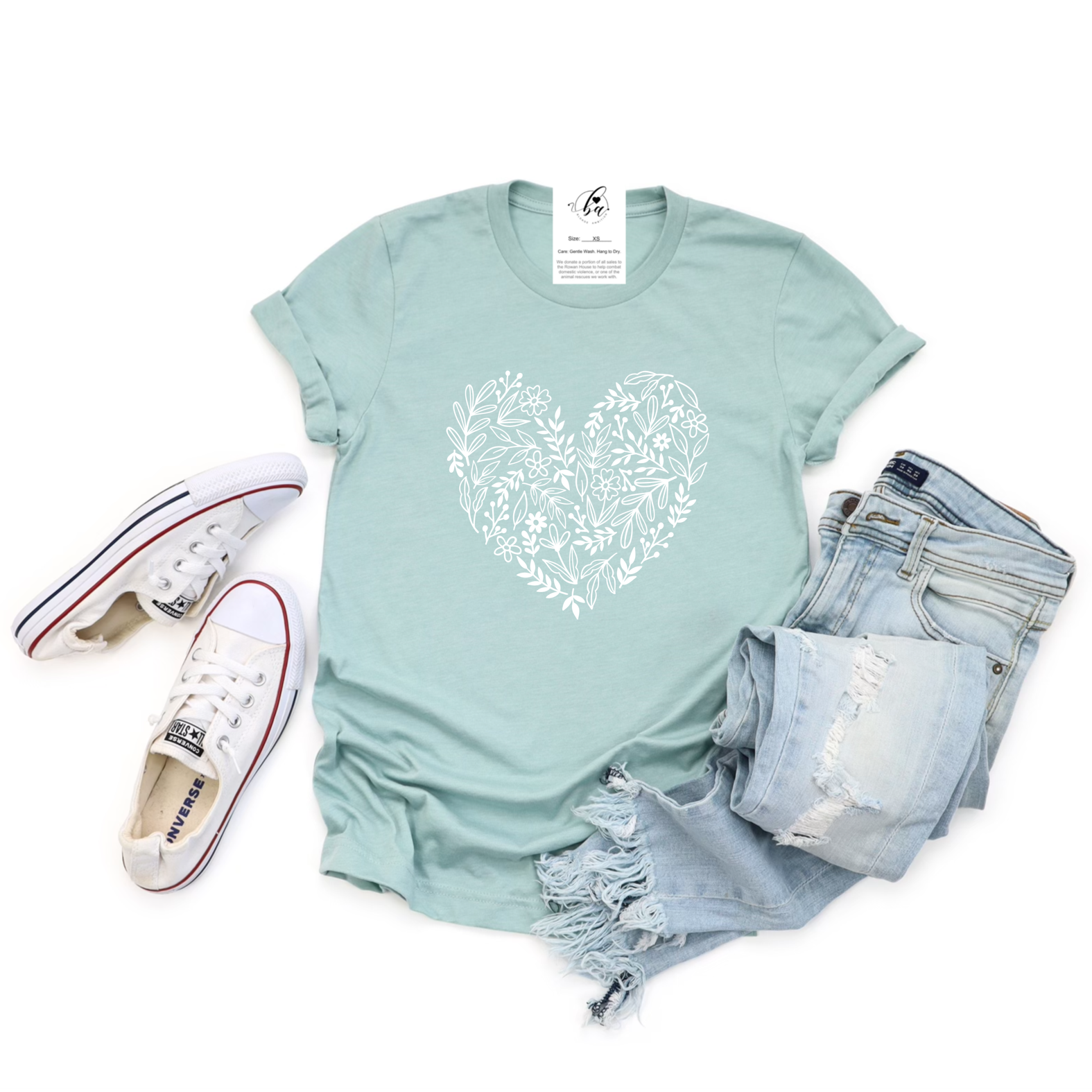 Blooming Heart Tee