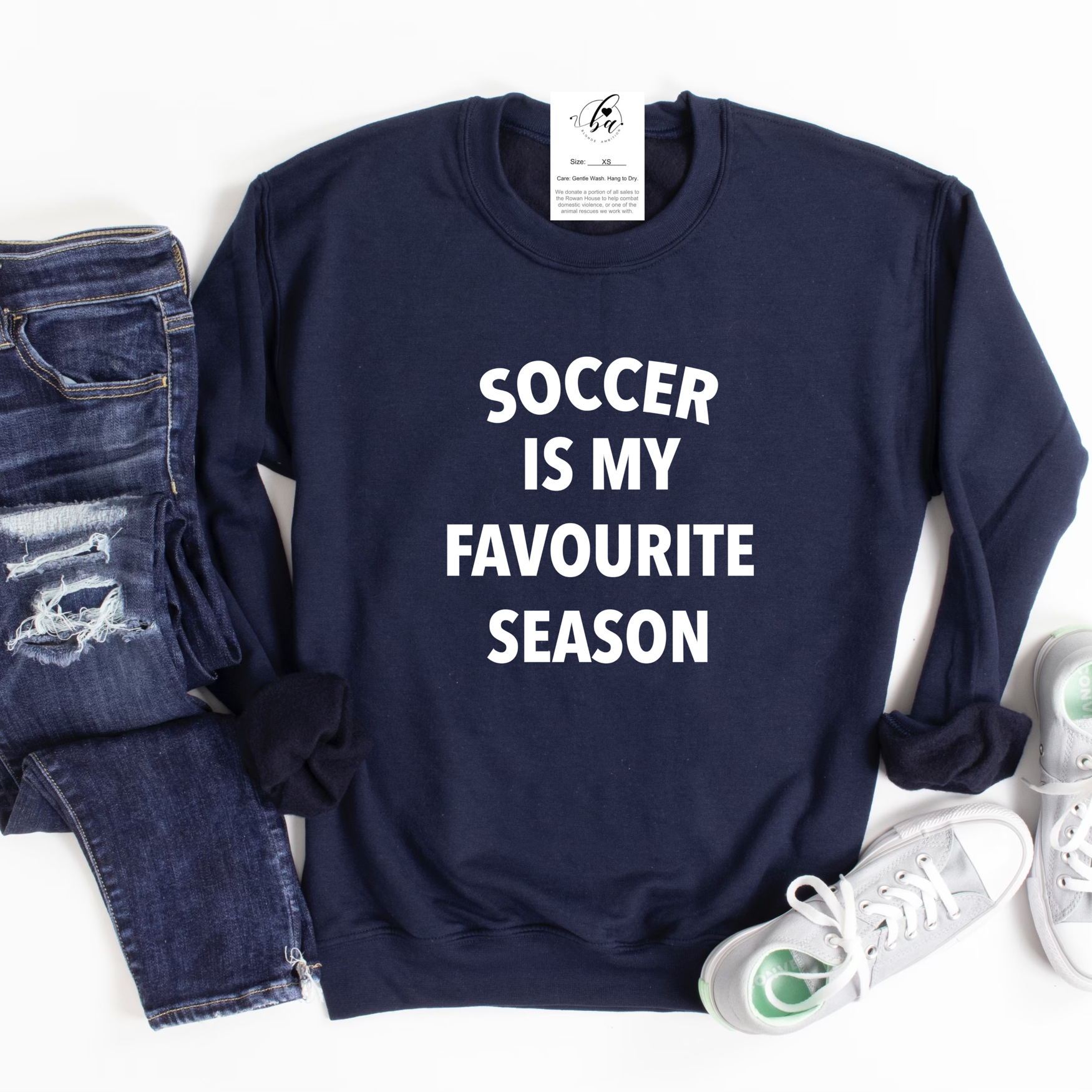 Favourite Season Cozy Crew Sweater {Customize}