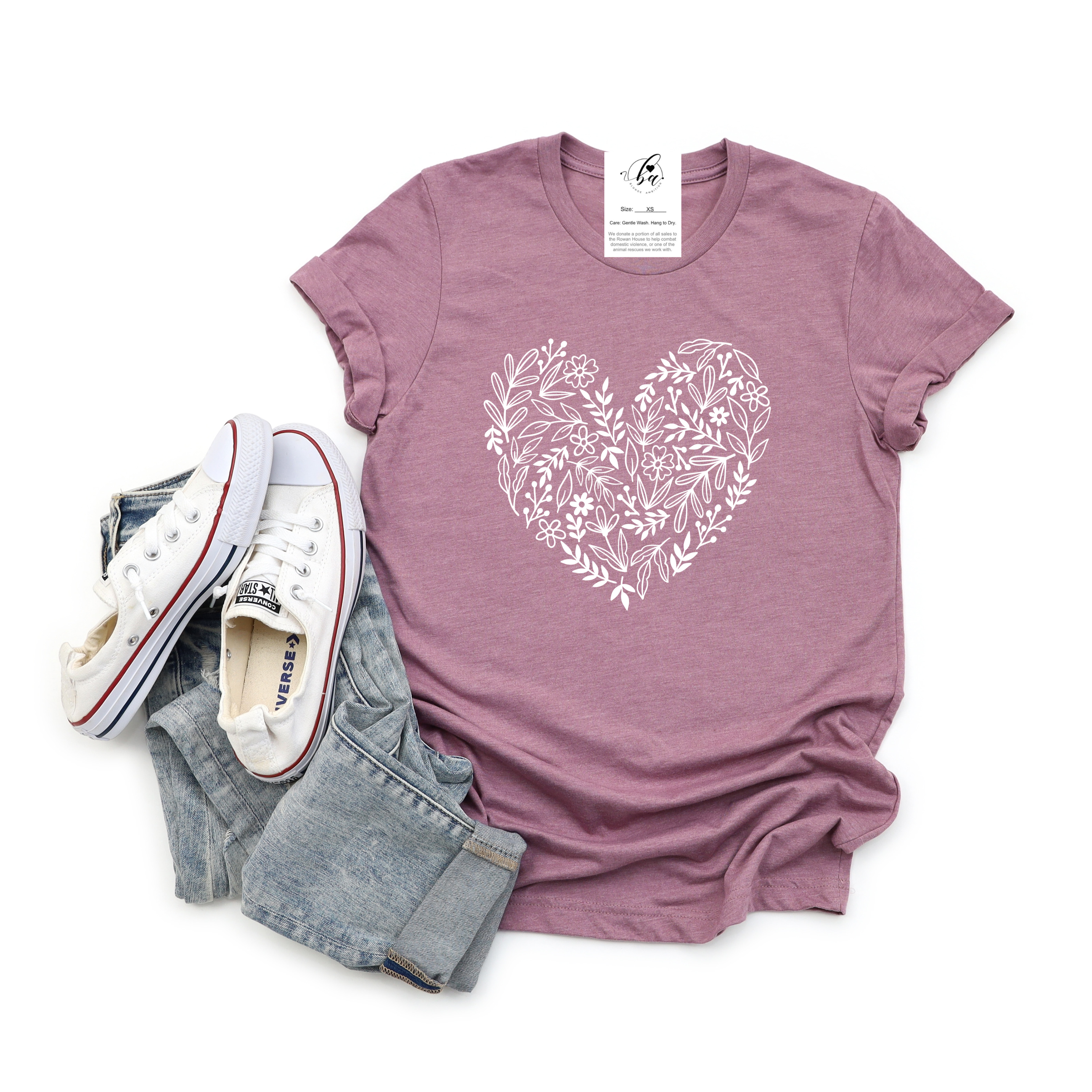 Blooming Heart Tee