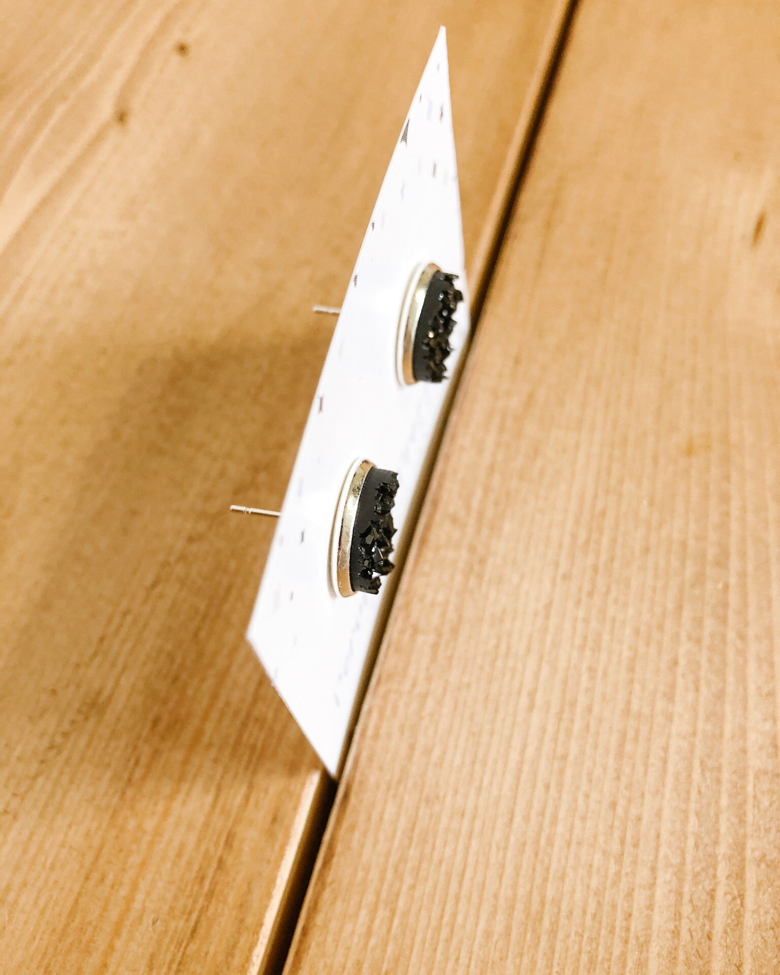 12mm Towering Twinkle Earrings - Black #48 - Blonde Ambition