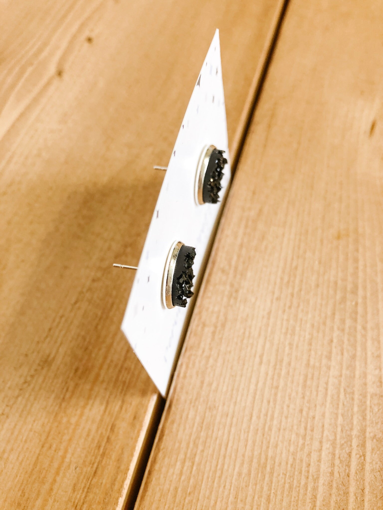 12mm Towering Twinkle Earrings - Black #48 - Blonde Ambition