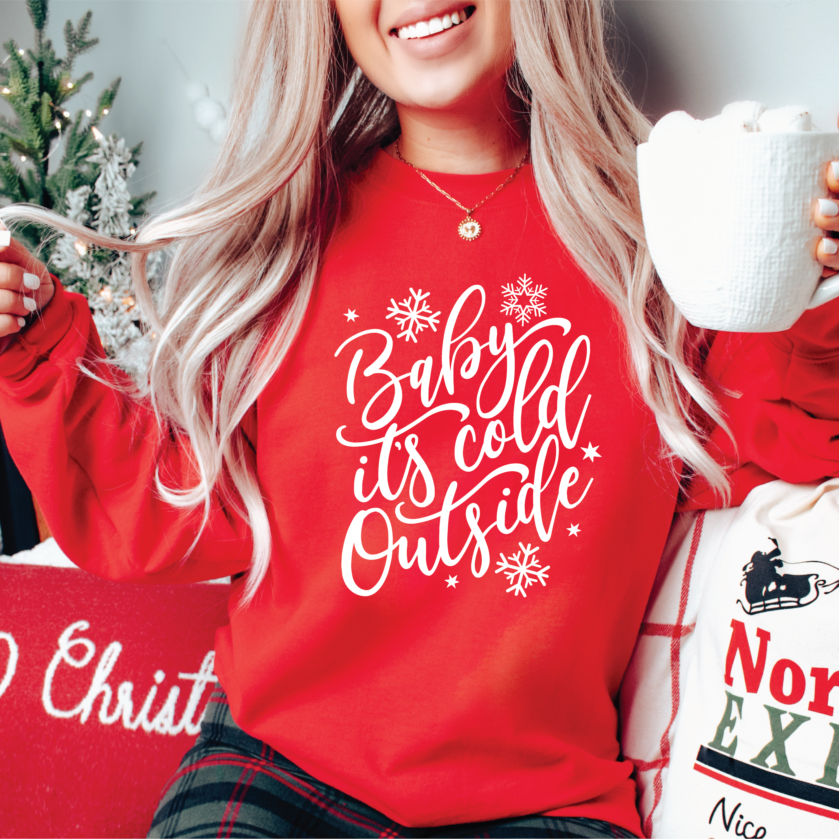 Baby It's Cold Outside Classic Crew Neck