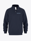 Customizable Embroidered Quarter Zip Sweatshirt {Crest}