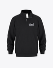 Customizable Embroidered Quarter Zip Sweatshirt {Crest}