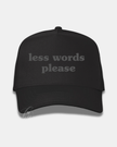 Customizable Embroidered Cap {Read Description!)