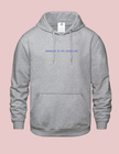 Anxious is my Baseline Embroidered Ultra Soft Hoodie