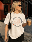 Grateful Thankful Blessed Heavy Weight Tee (Boxier Style)