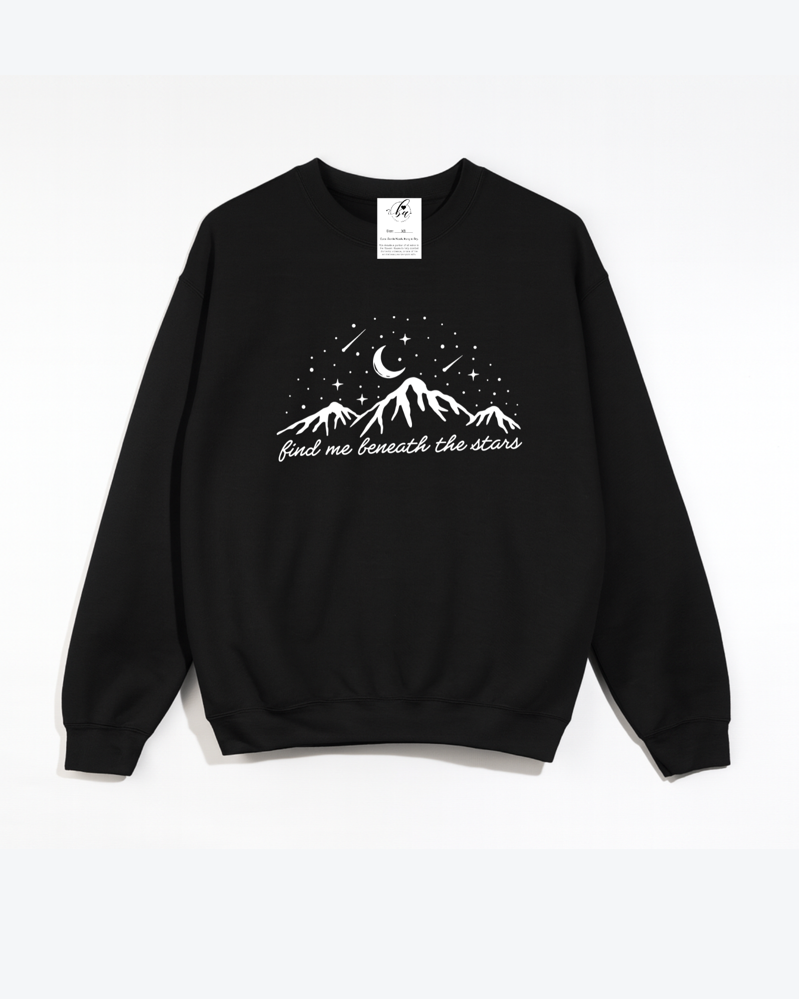 Find me Beneath the Starts Cozy Crew Neck Sweater