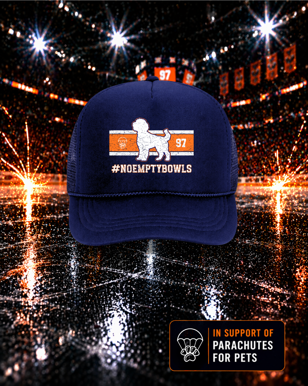 #NOEMPTYBOWLS TRUCKER CAP