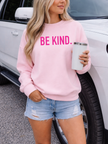 Be Kind {Bold} Cozy Crew Neck Sweater