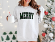 Merry Plaid Classic Crew Neck Sweater