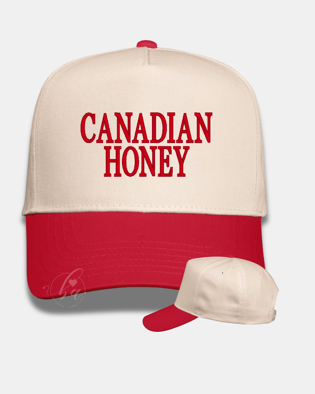 Canadian Honey Embroidered Cap