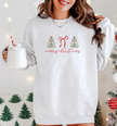 Merry Christmas {Trees} Embroidered Classic Sweater