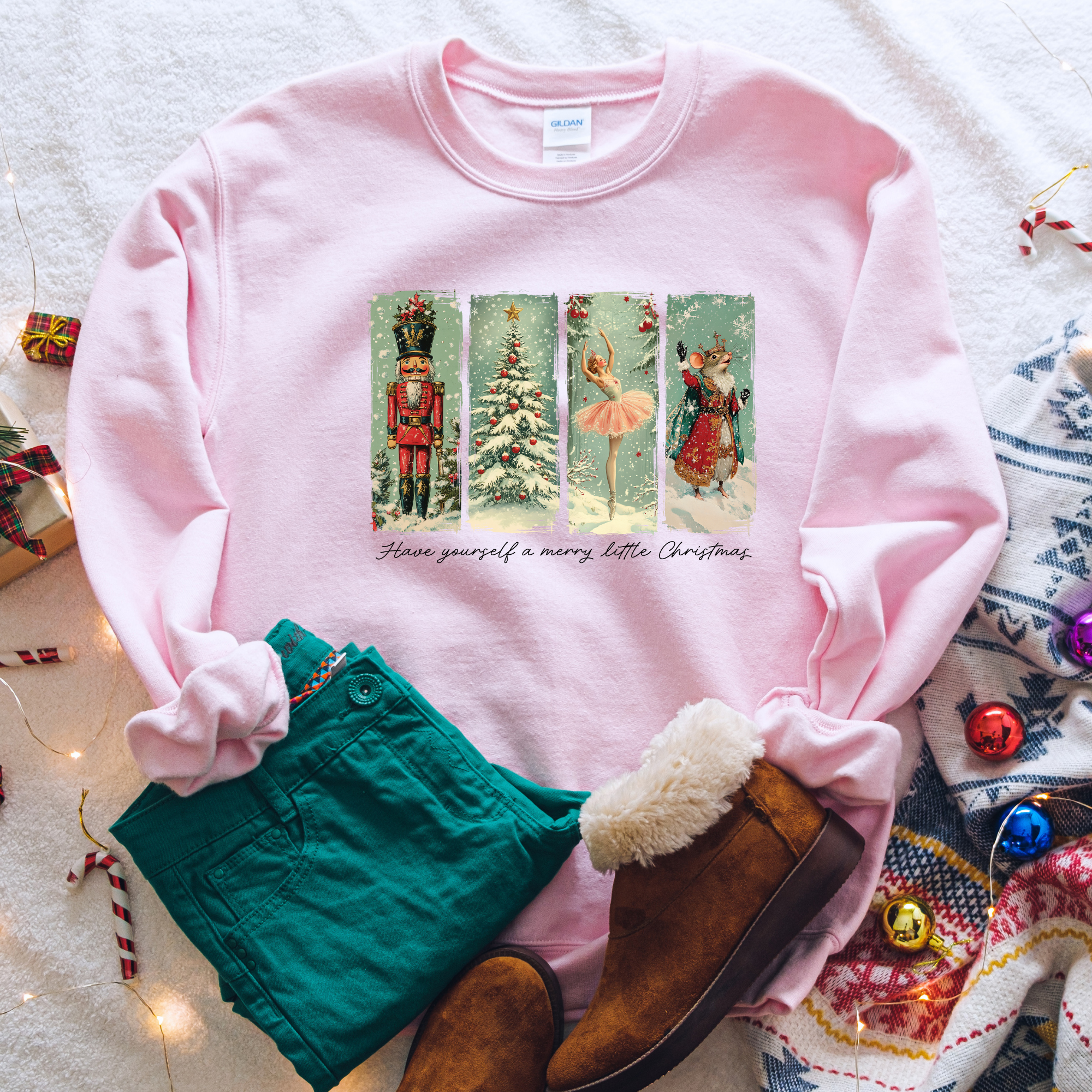 Have Yourself a Merry Little Christmas Classic Crew Neck Sweater